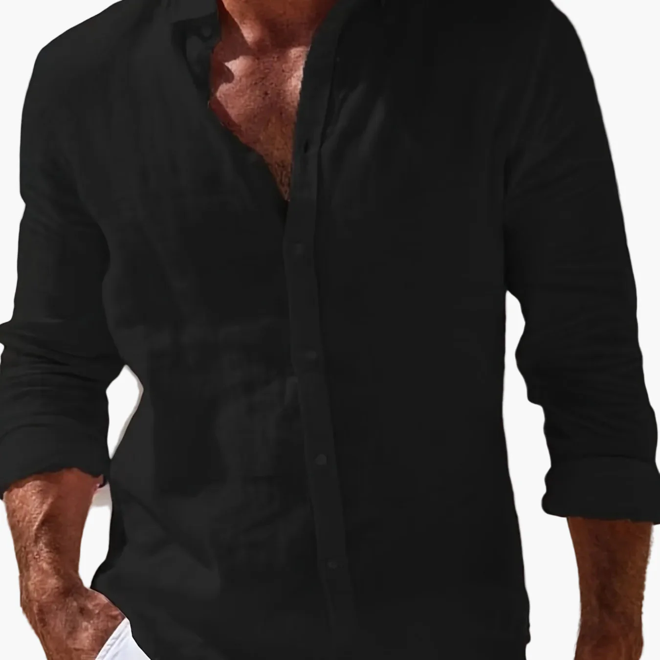 Chemise décontractée homme style plage élégance week-end - Image 12
