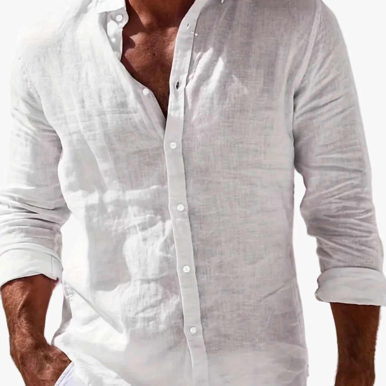 Chemise décontractée homme style plage élégance week-end - Image 13