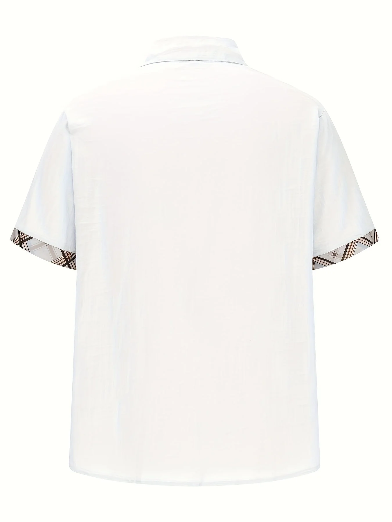 Chemise décontractée homme style plage à manches courtes – Look estival moderne - Image 8