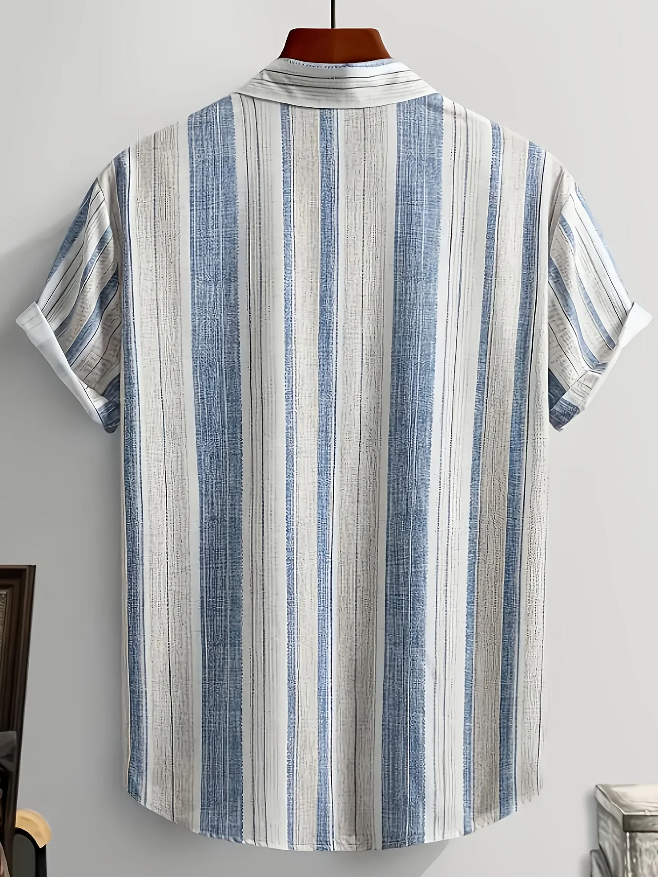 Chemise décontractée à manches courtes pour homme – Style estival élégant - Image 11