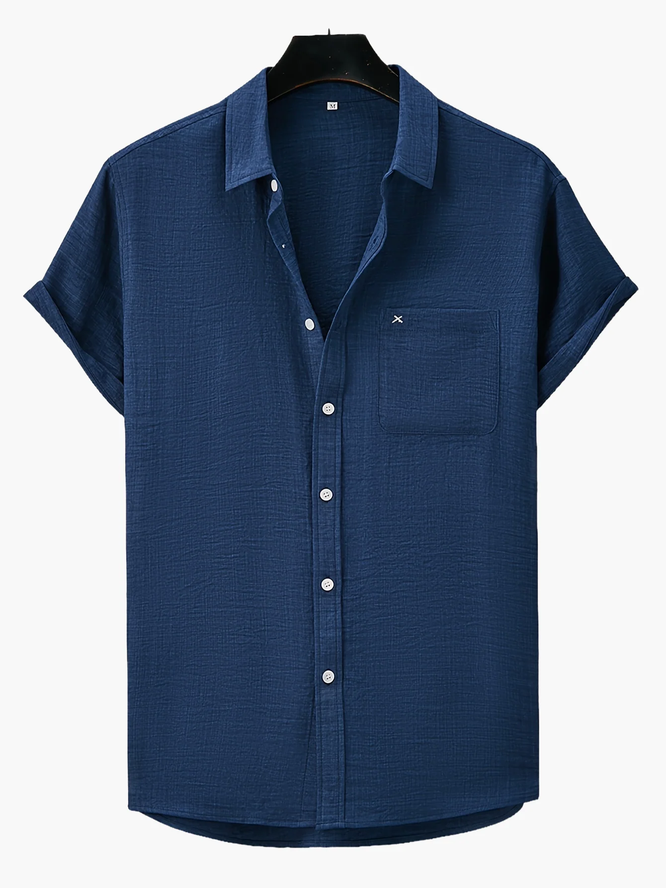 Chemise décontractée à manches courtes pour homme style été urbain - Image 6