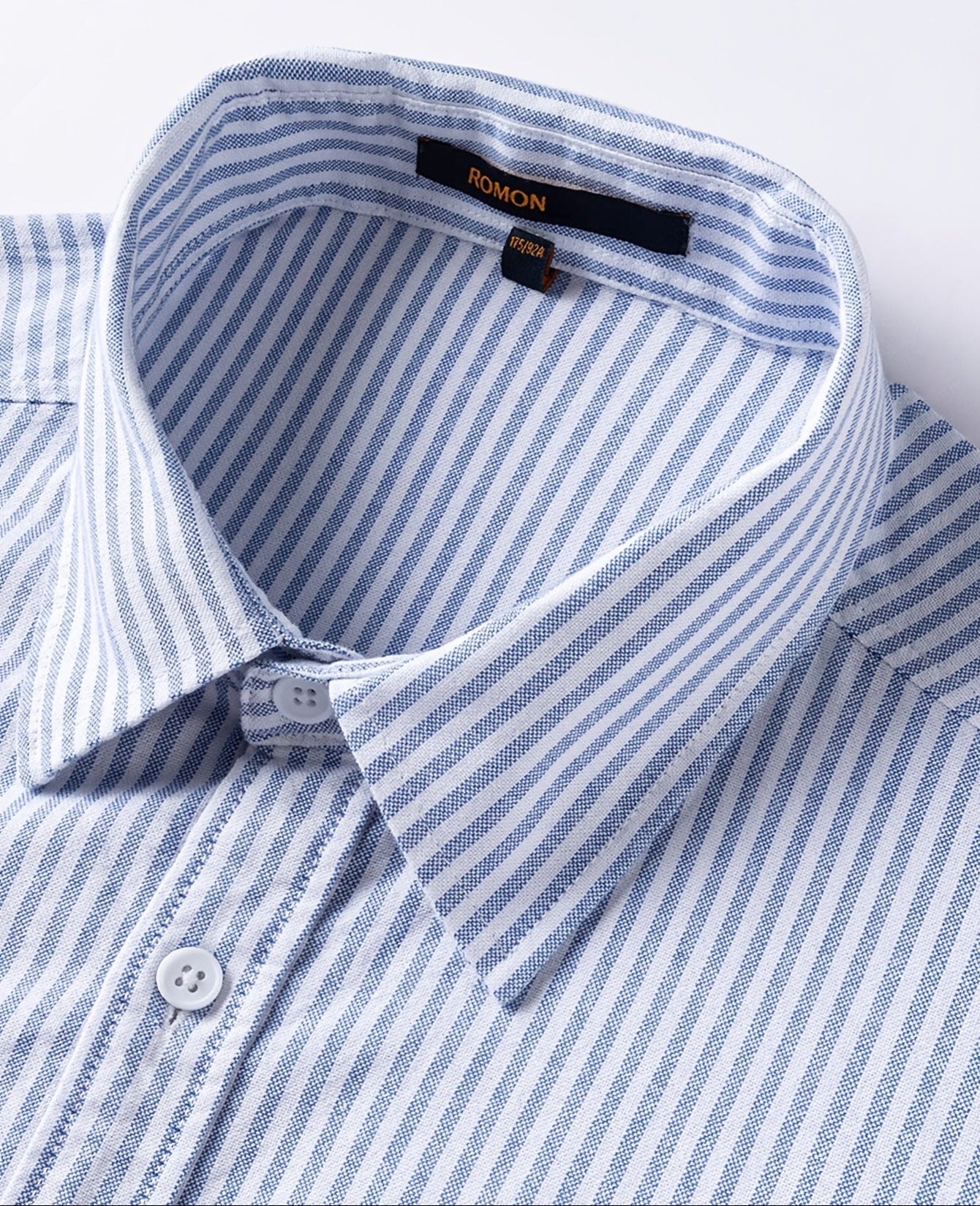 Chemise décontractée à rayures pour homme – Style polyvalent pour le quotidien et les loisirs - Image 10