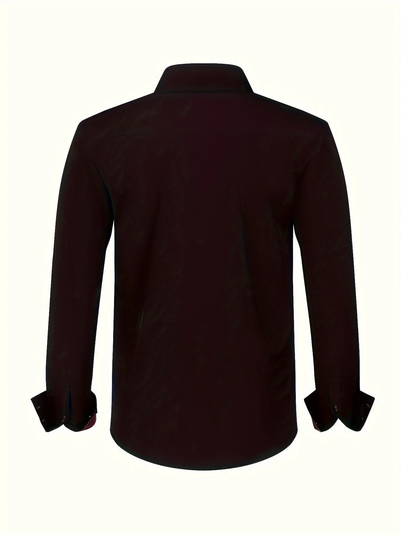 Chemise élégante homme manches longues style habillé bureau soirée - Image 9