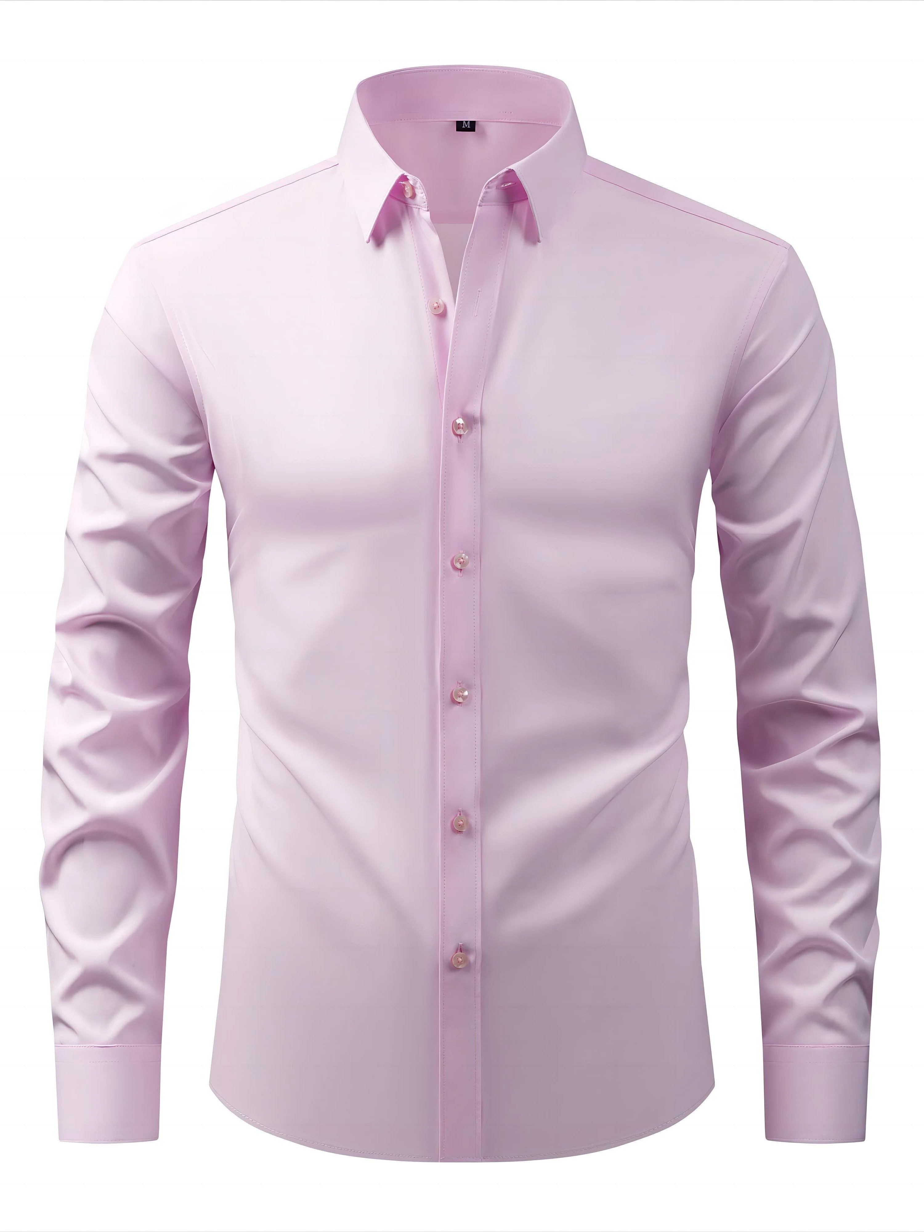 Chemise élégante pour homme à manches longues – Style habillé et décontracté - Image 10