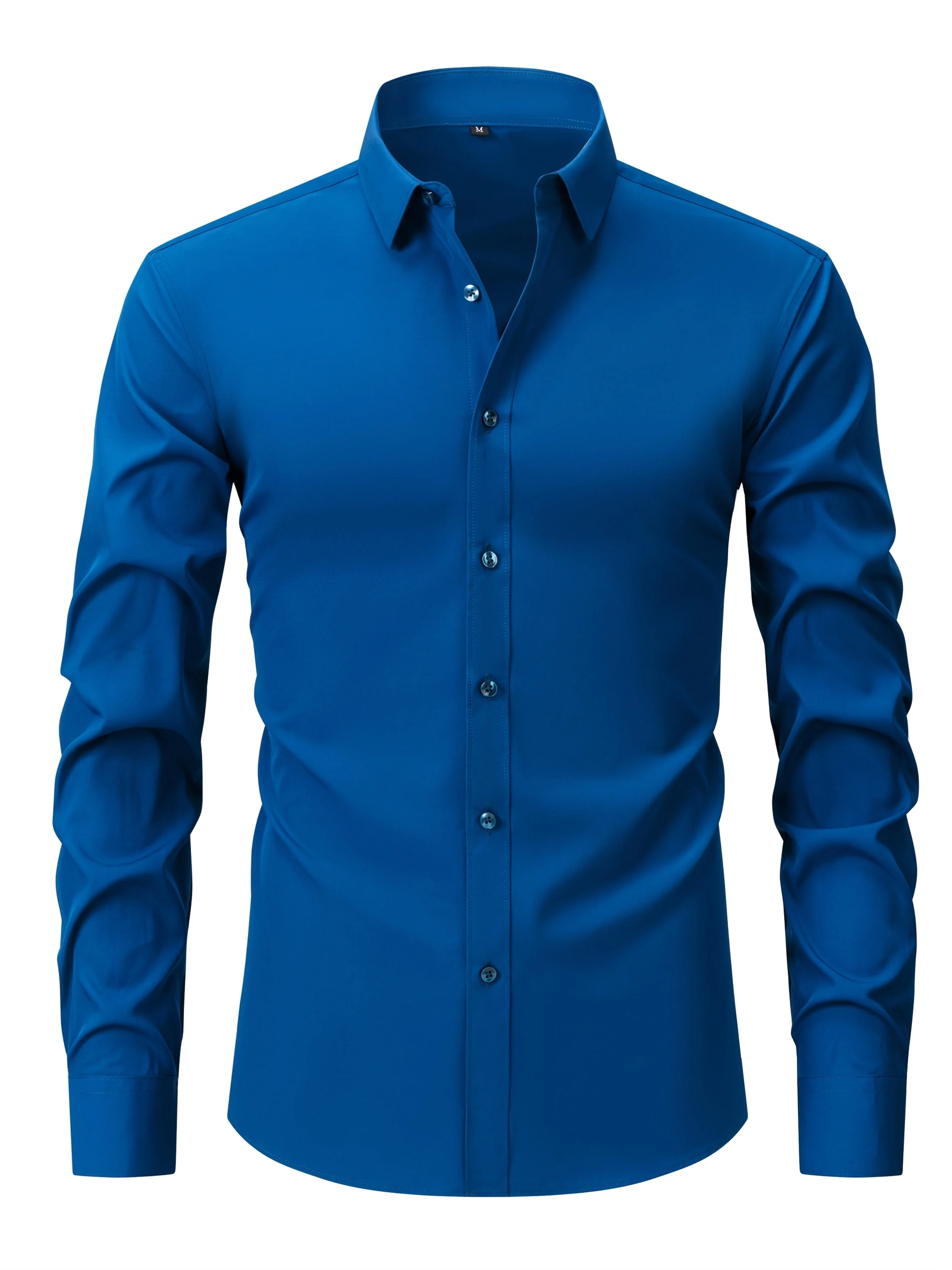 Chemise élégante pour homme à manches longues – Style habillé et décontracté - Image 11