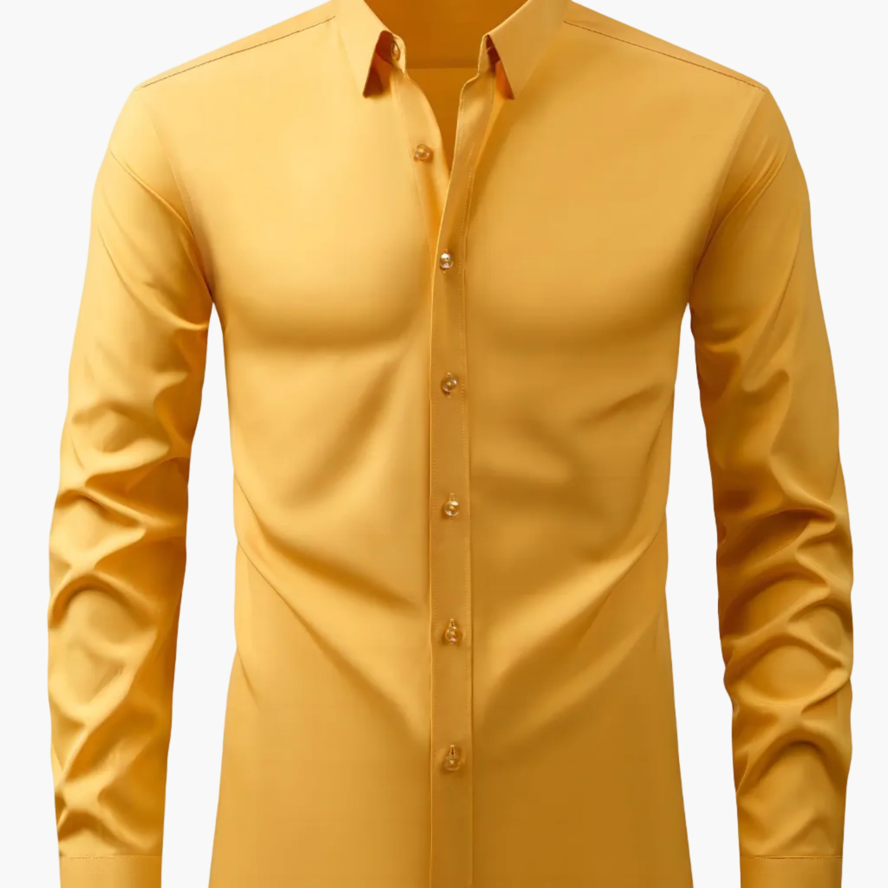 Chemise élégante pour homme à manches longues – Style habillé et décontracté - Image 15