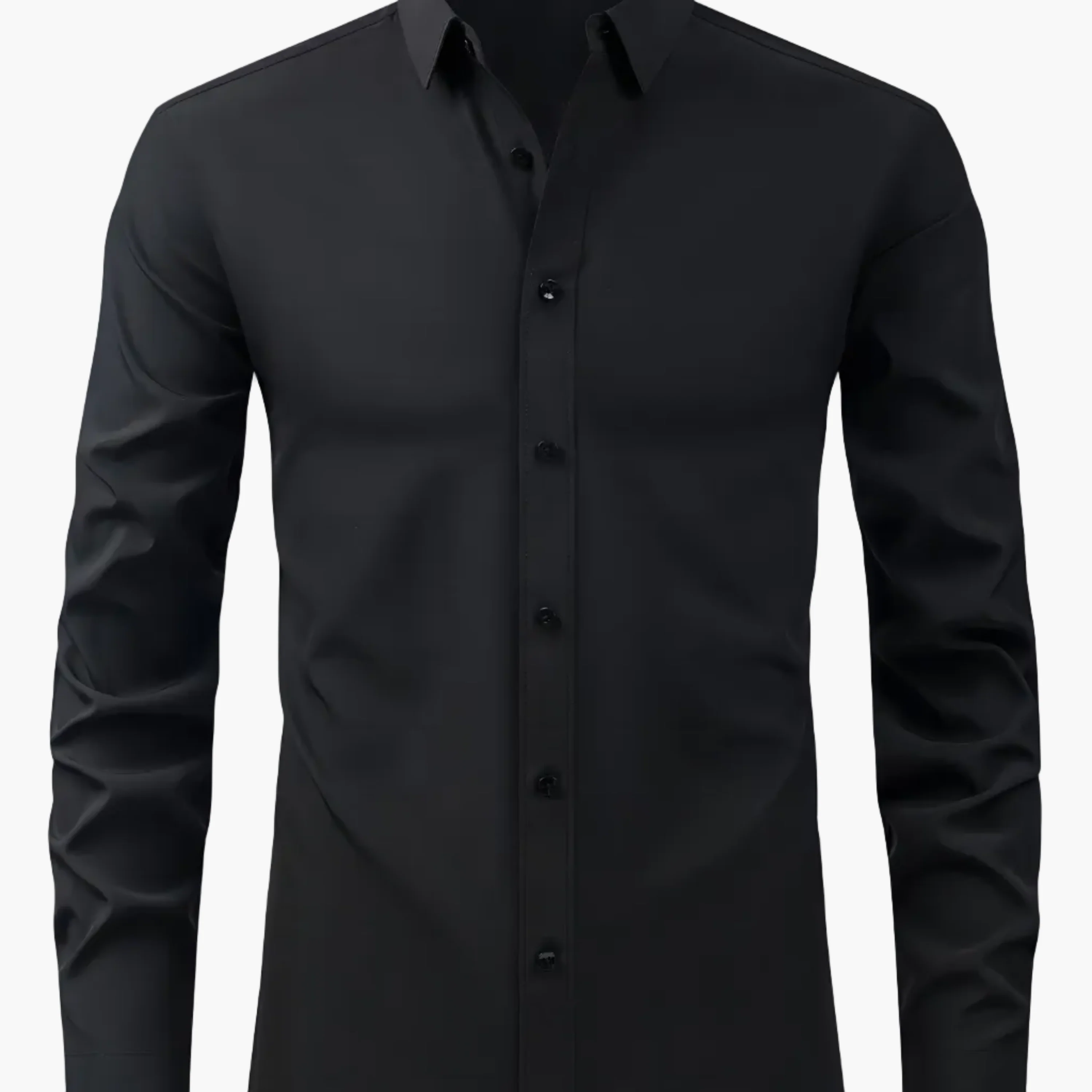 Chemise élégante pour homme à manches longues – Style habillé et décontracté - Image 16