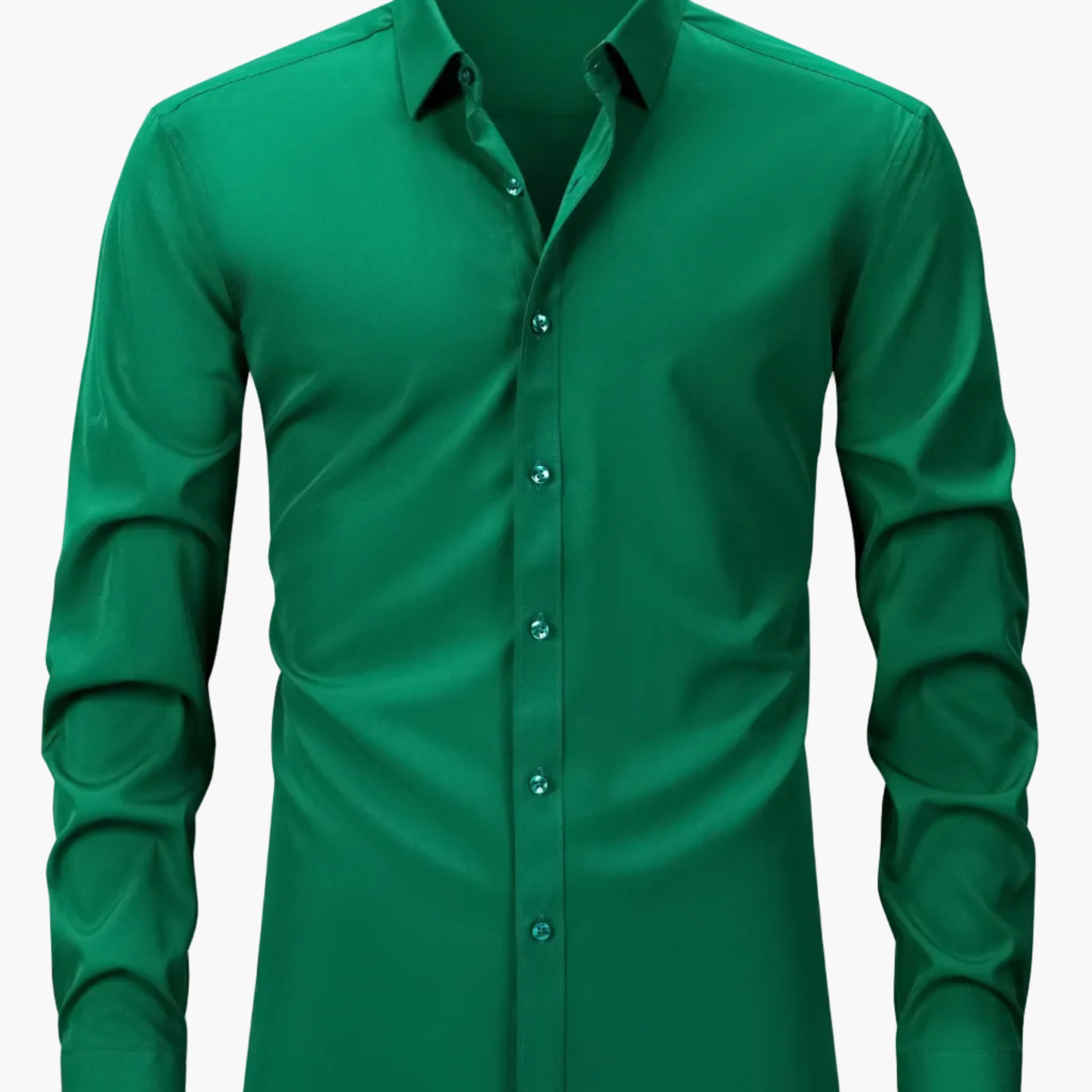 Chemise élégante pour homme à manches longues – Style habillé et décontracté - Image 18