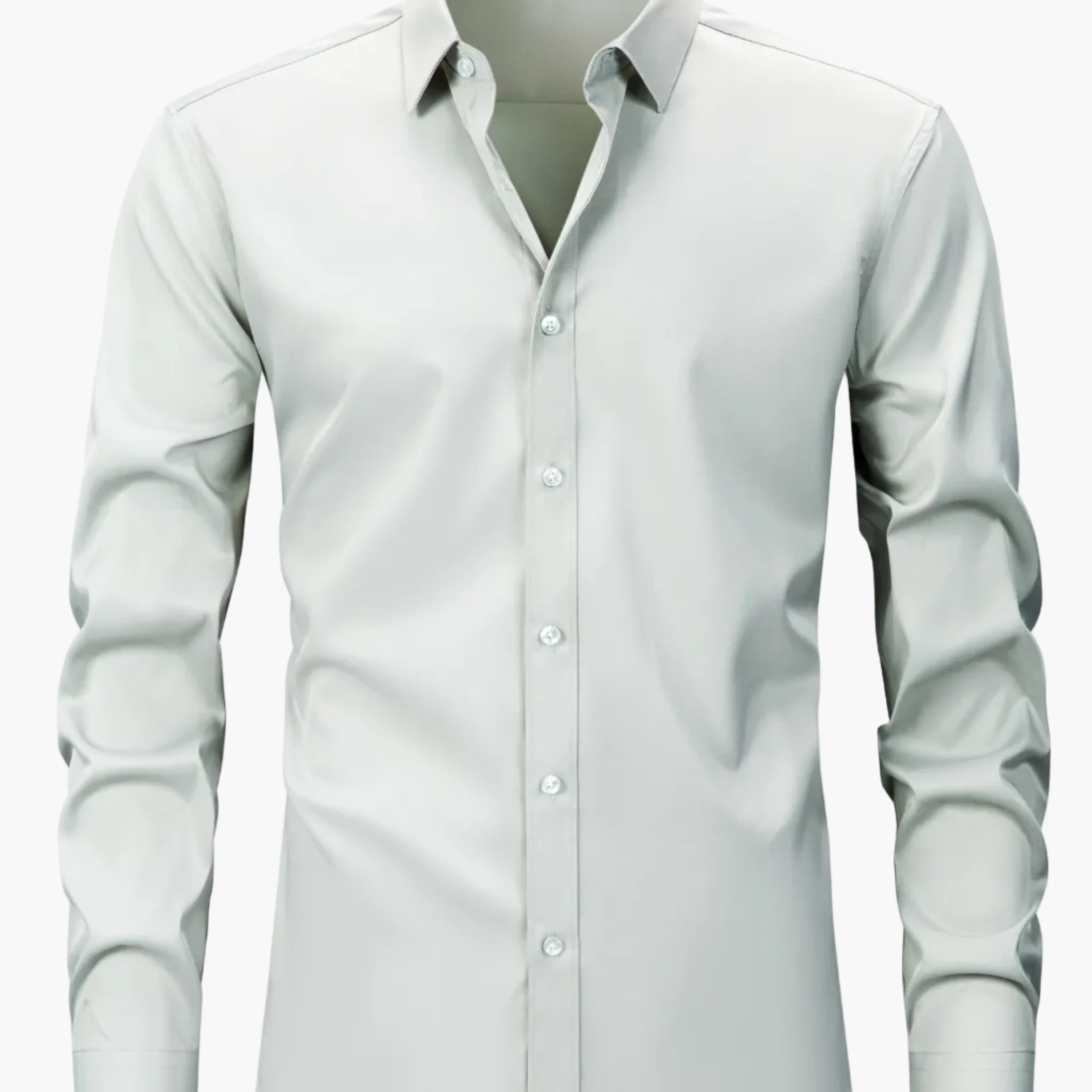 Chemise élégante pour homme à manches longues – Style habillé et décontracté - Image 22