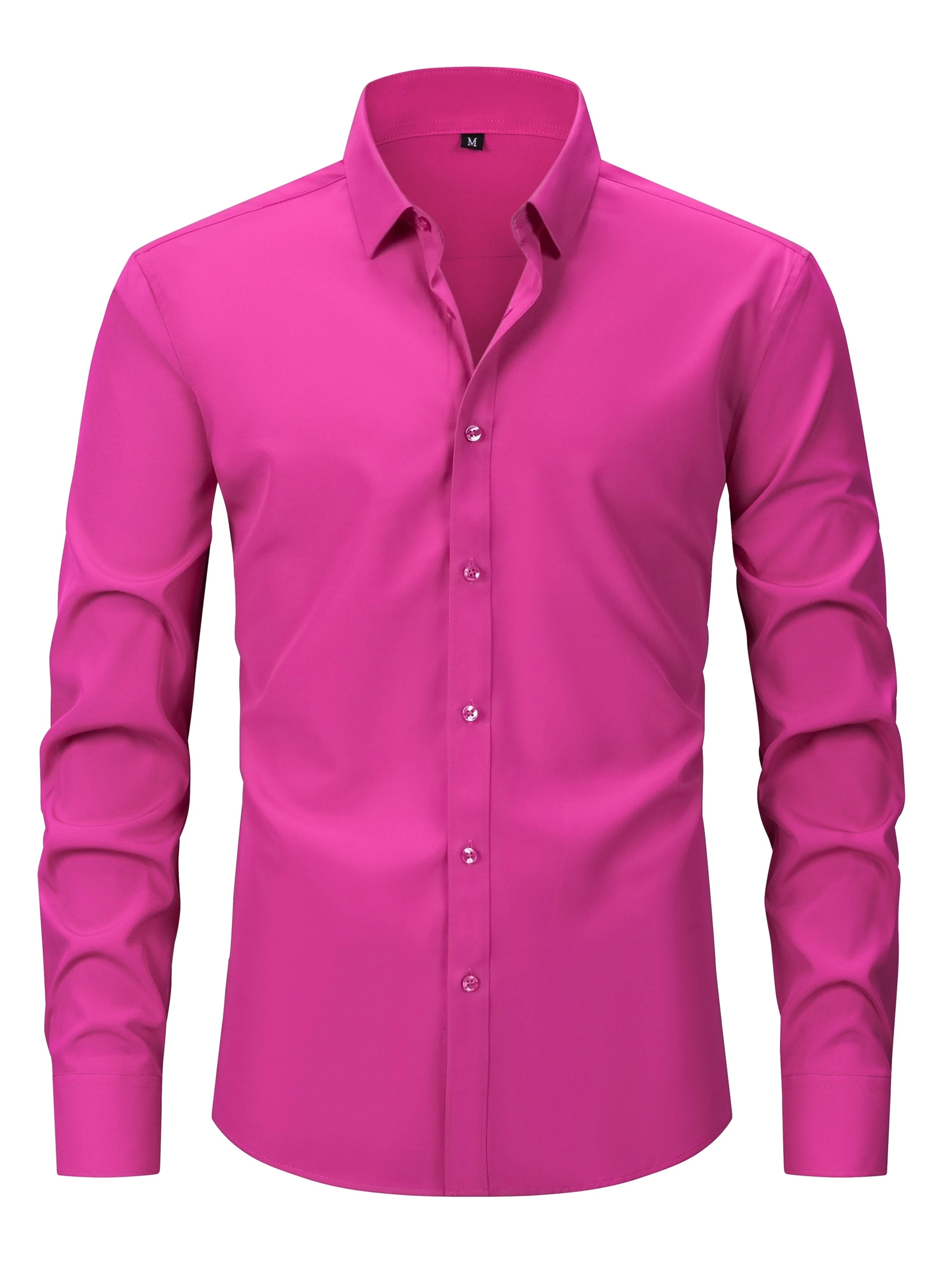 Chemise élégante pour homme à manches longues – Style habillé et décontracté - Image 7