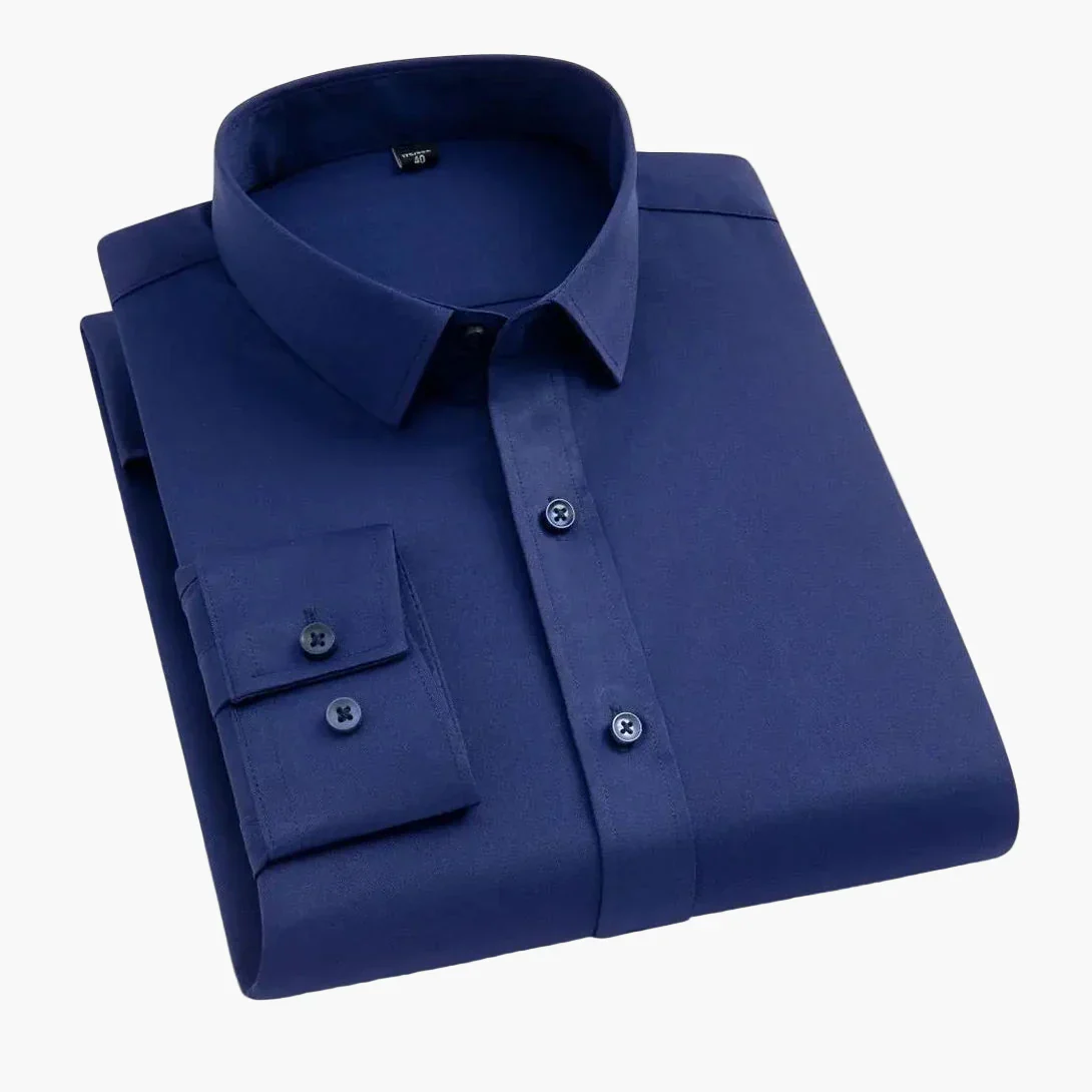 Chemise habillée extensible pour homme - Style élégant et confortable pour affaires et occasions spéciales - Image 9