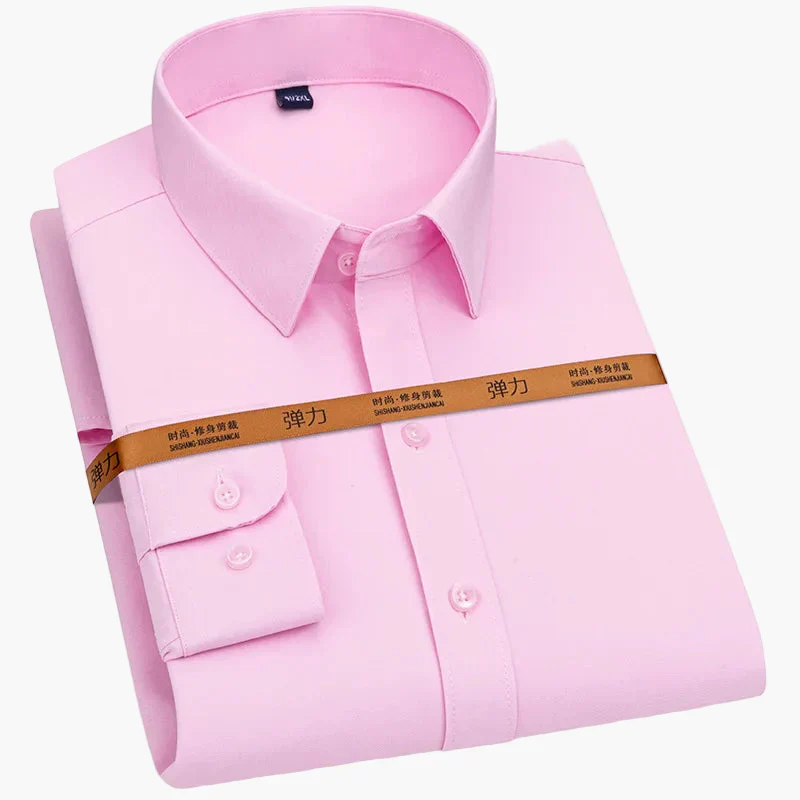 Chemise habillée pour homme coupe classique – Style élégant pour le bureau ou les occasions formelles - Image 2