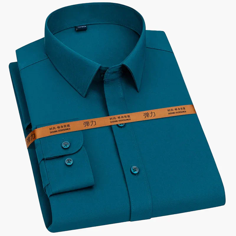 Chemise habillée pour homme coupe classique – Style élégant pour le bureau ou les occasions formelles - Image 3