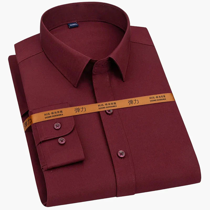 Chemise habillée pour homme coupe classique – Style élégant pour le bureau ou les occasions formelles - Image 4