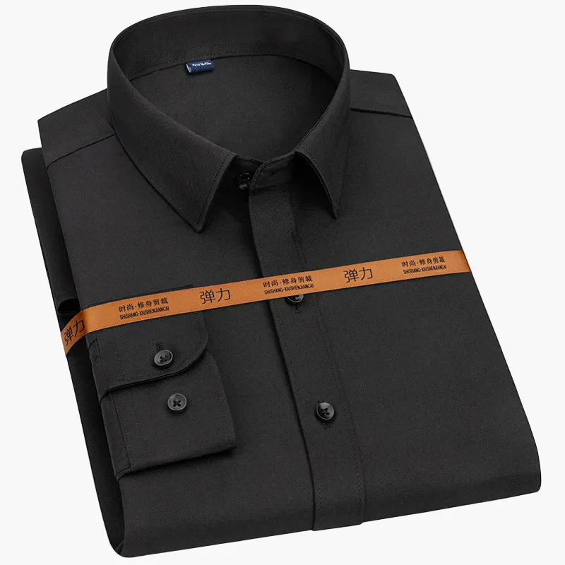 Chemise habillée pour homme coupe classique – Style élégant pour le bureau ou les occasions formelles - Image 5