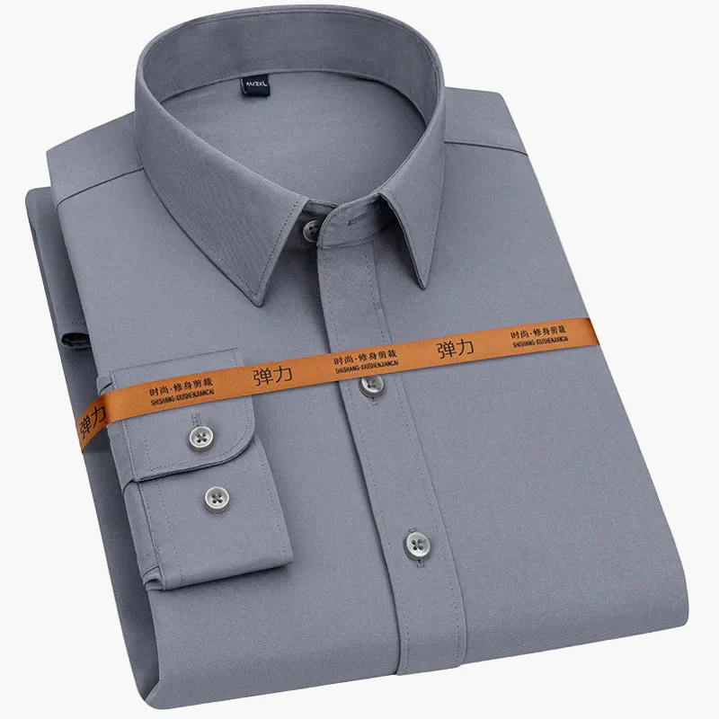 Chemise habillée pour homme coupe classique – Style élégant pour le bureau ou les occasions formelles - Image 6