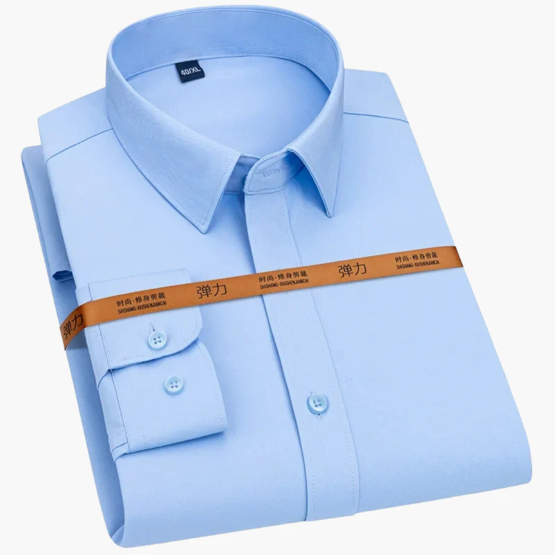 Chemise habillée pour homme coupe classique – Style élégant pour le bureau ou les occasions formelles - Image 7