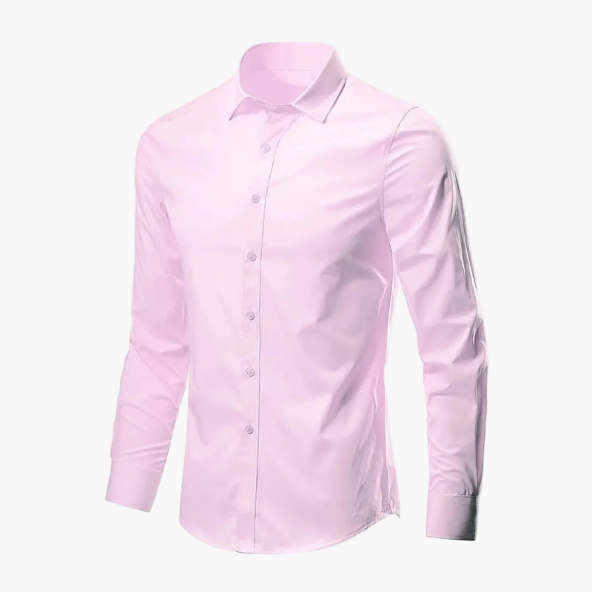 Chemise habillée homme manches longues coupe ajustée pour bureau et occasions formelles - Image 4