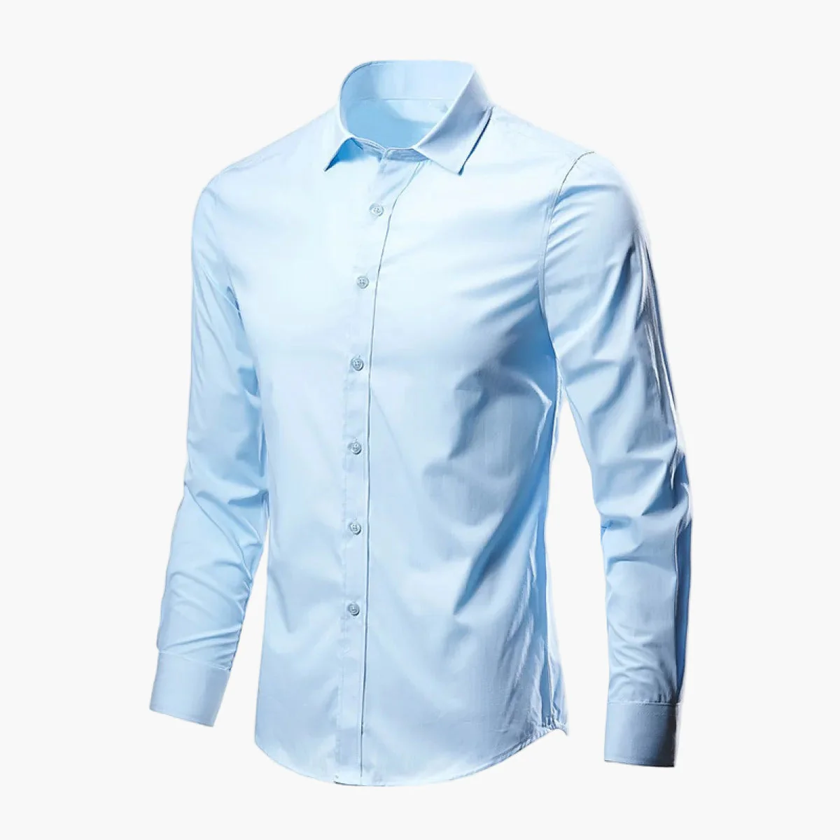 Chemise habillée homme manches longues coupe ajustée pour bureau et occasions formelles - Image 5