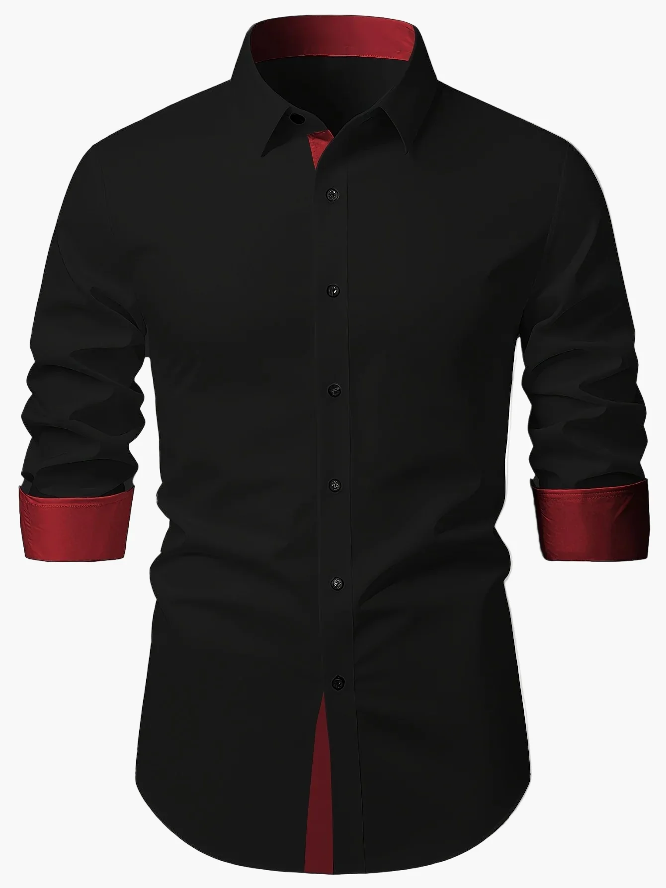 Chemise habillée pour homme – Style moderne et élégant, idéale pour les événements ou le quotidien - Image 2