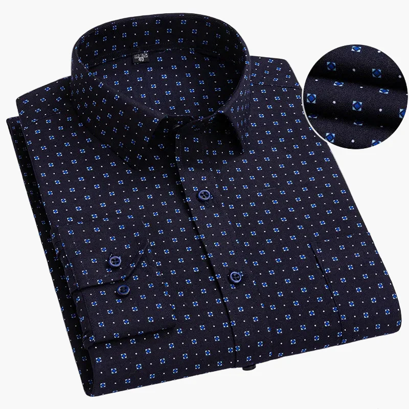 Chemise habillée à rayures pour homme - Élégance professionnelle et style moderne - Image 15