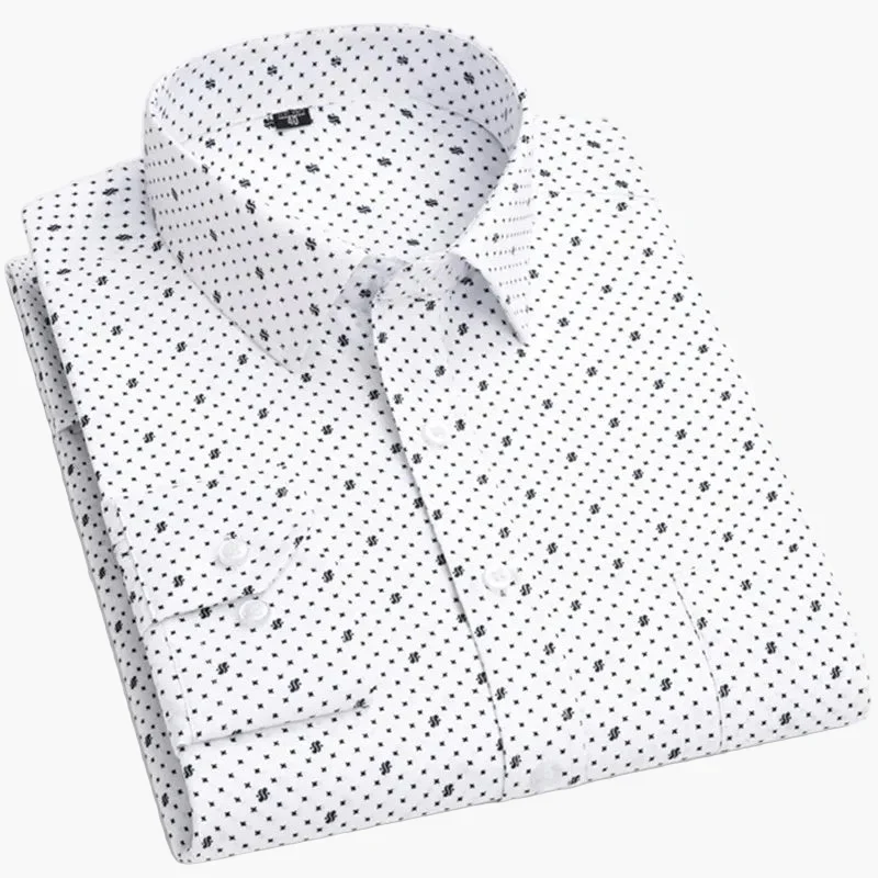 Chemise habillée à rayures pour homme - Élégance professionnelle et style moderne - Image 2