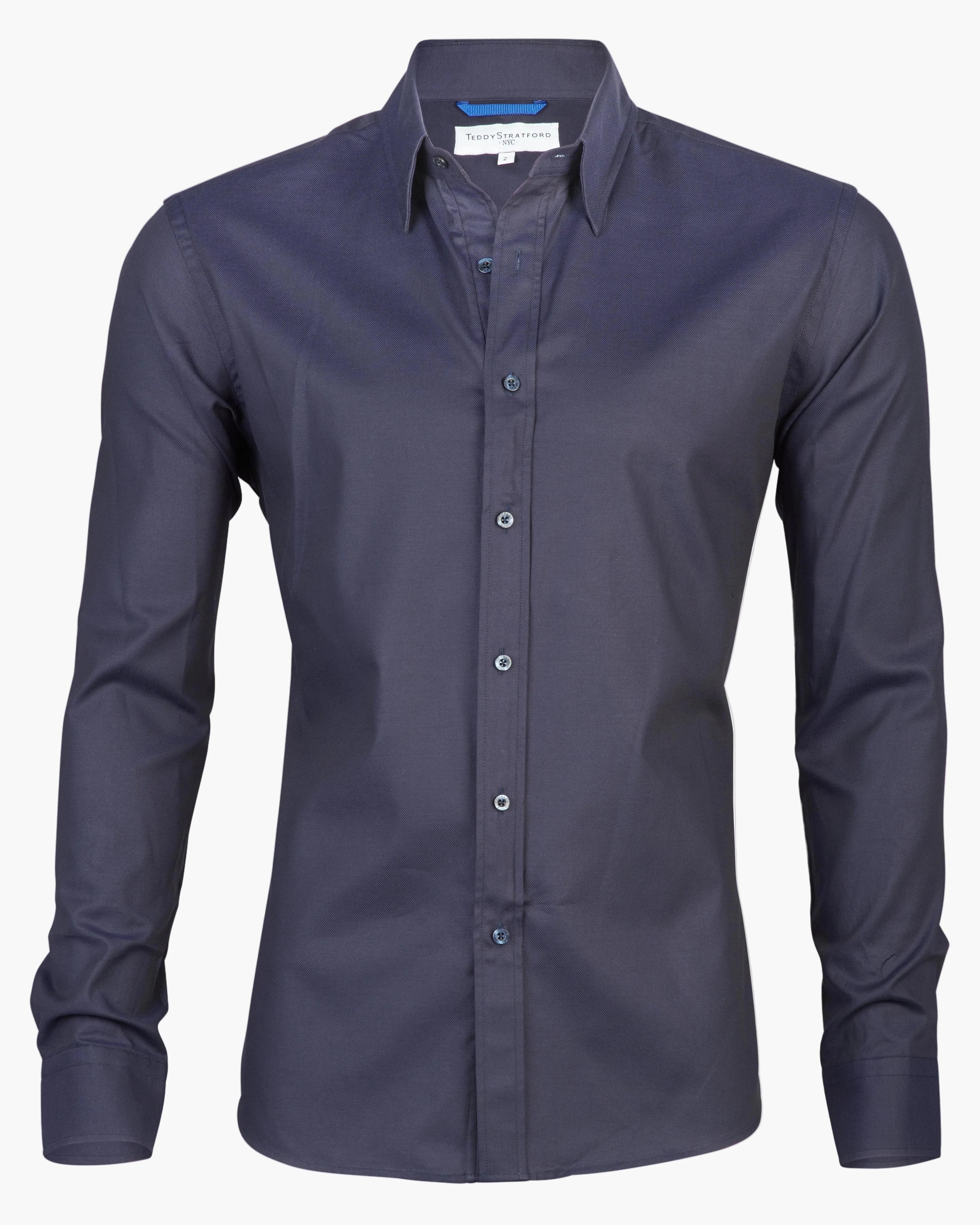 Chemise homme ajustée à fermeture zippée style moderne affaires et loisirs - Image 4