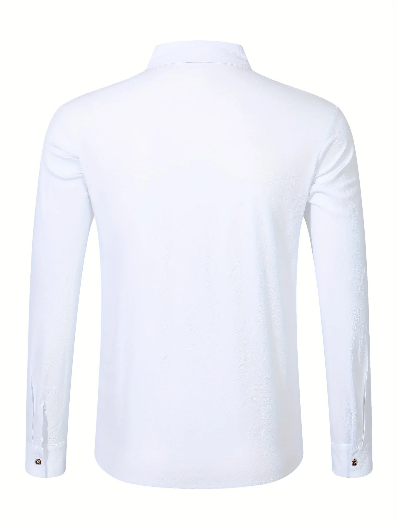 Chemise homme décontractée à manches longues style bord de mer - Image 10