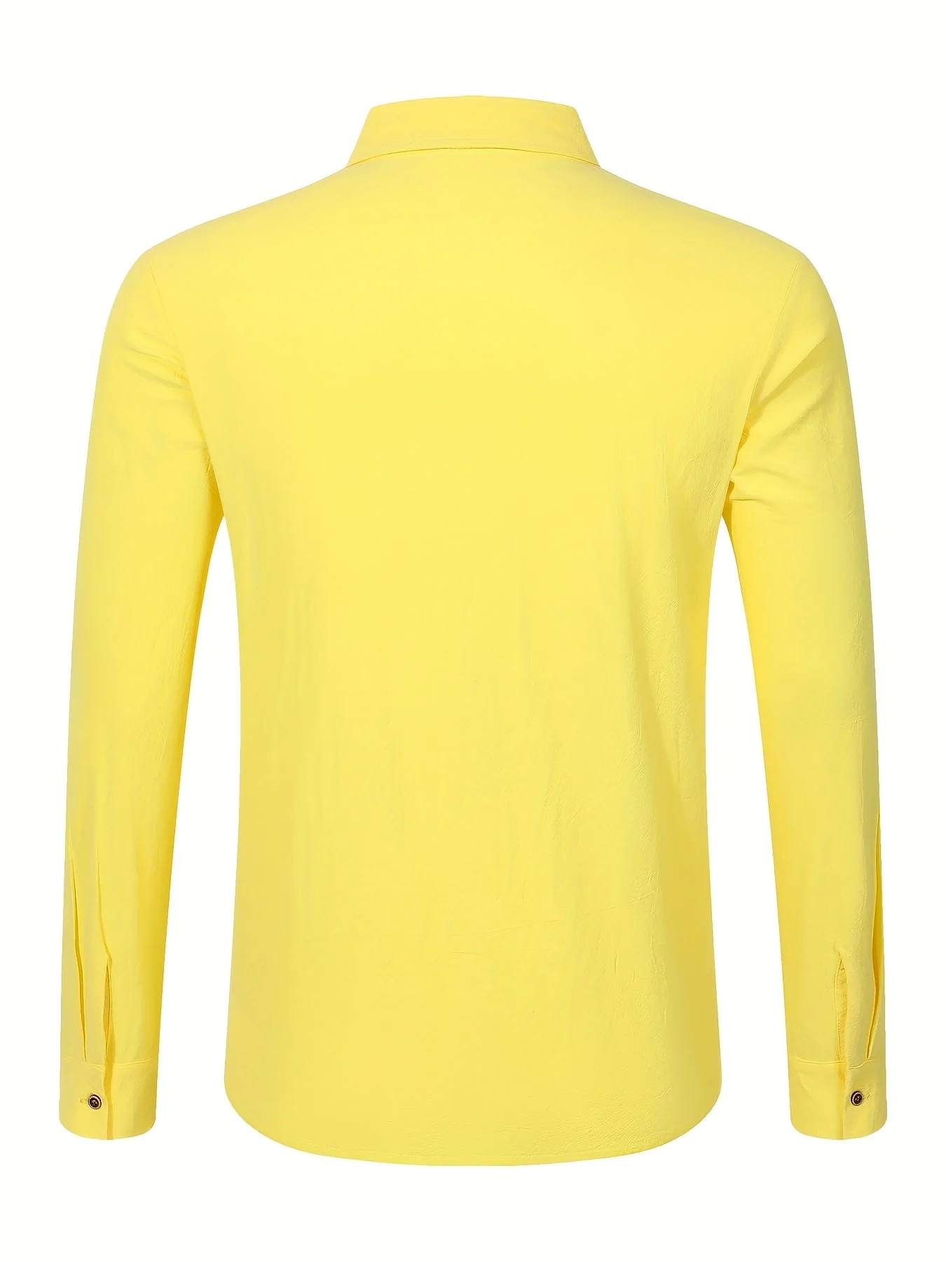 Chemise homme décontractée à manches longues style bord de mer - Image 8