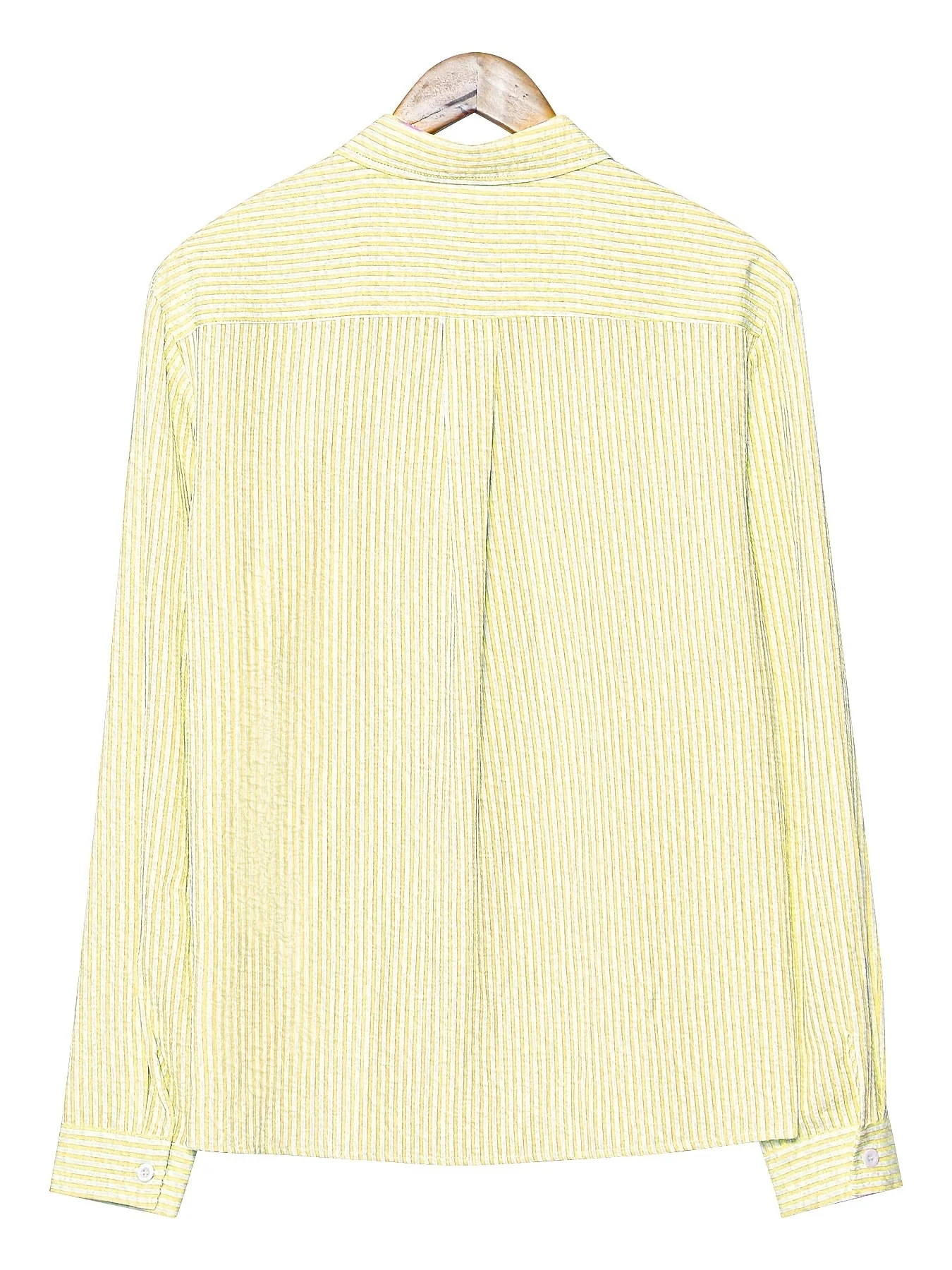Chemise homme à rayures style décontracté pour la plage ou le bureau - Image 10