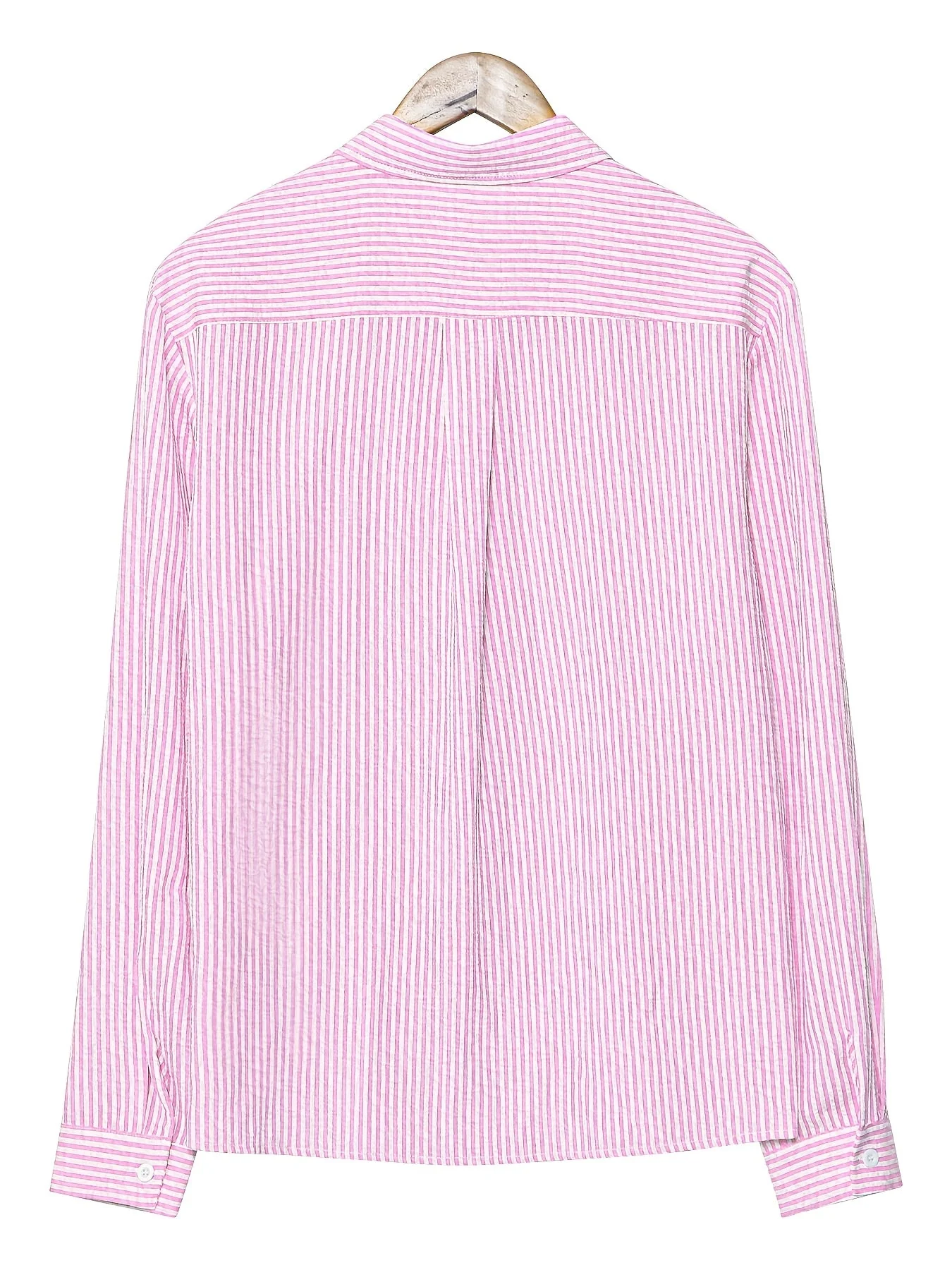Chemise homme à rayures style décontracté pour la plage ou le bureau - Image 9
