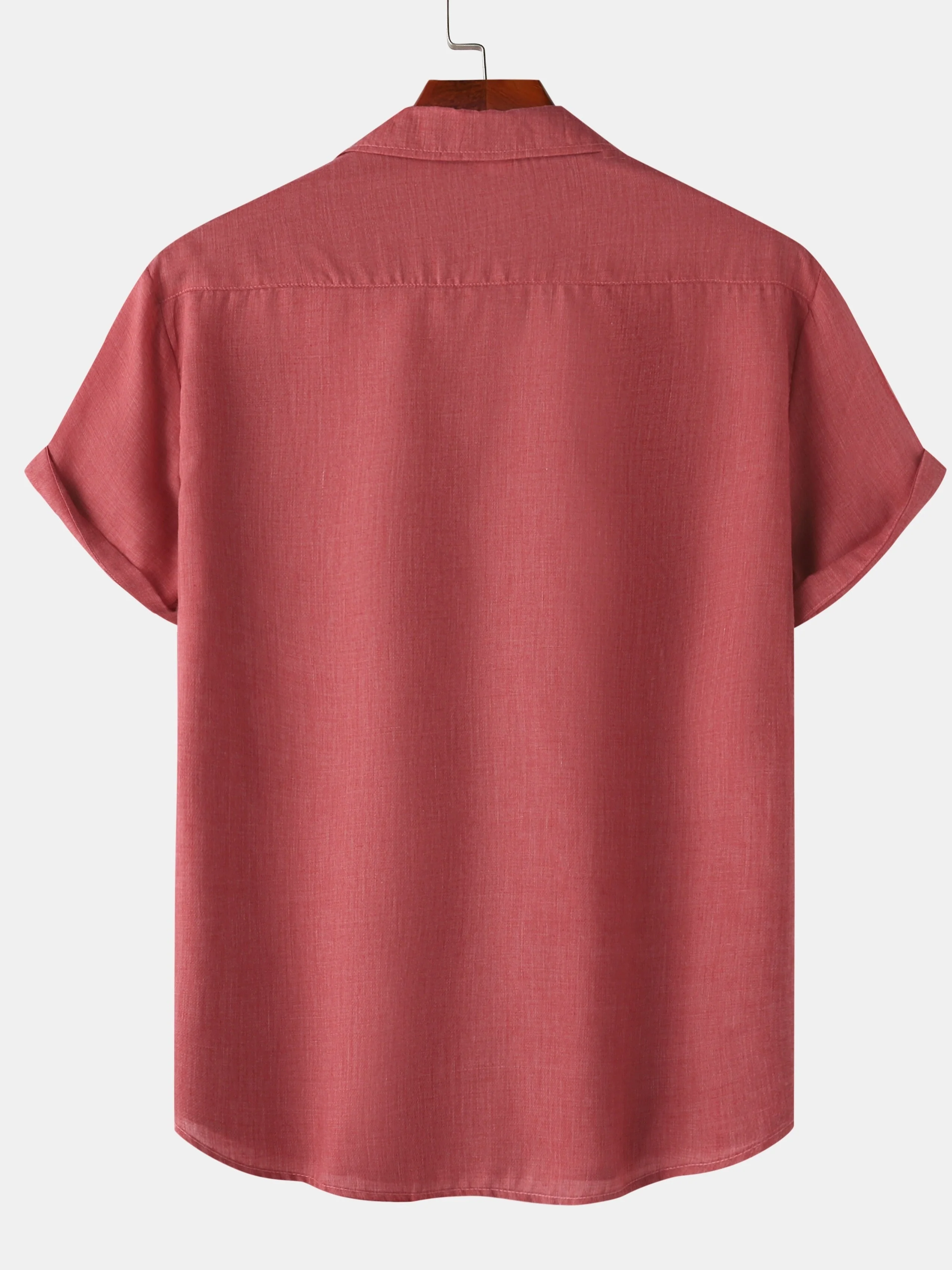 Chemise manches courtes décontractée homme style estival - Image 10