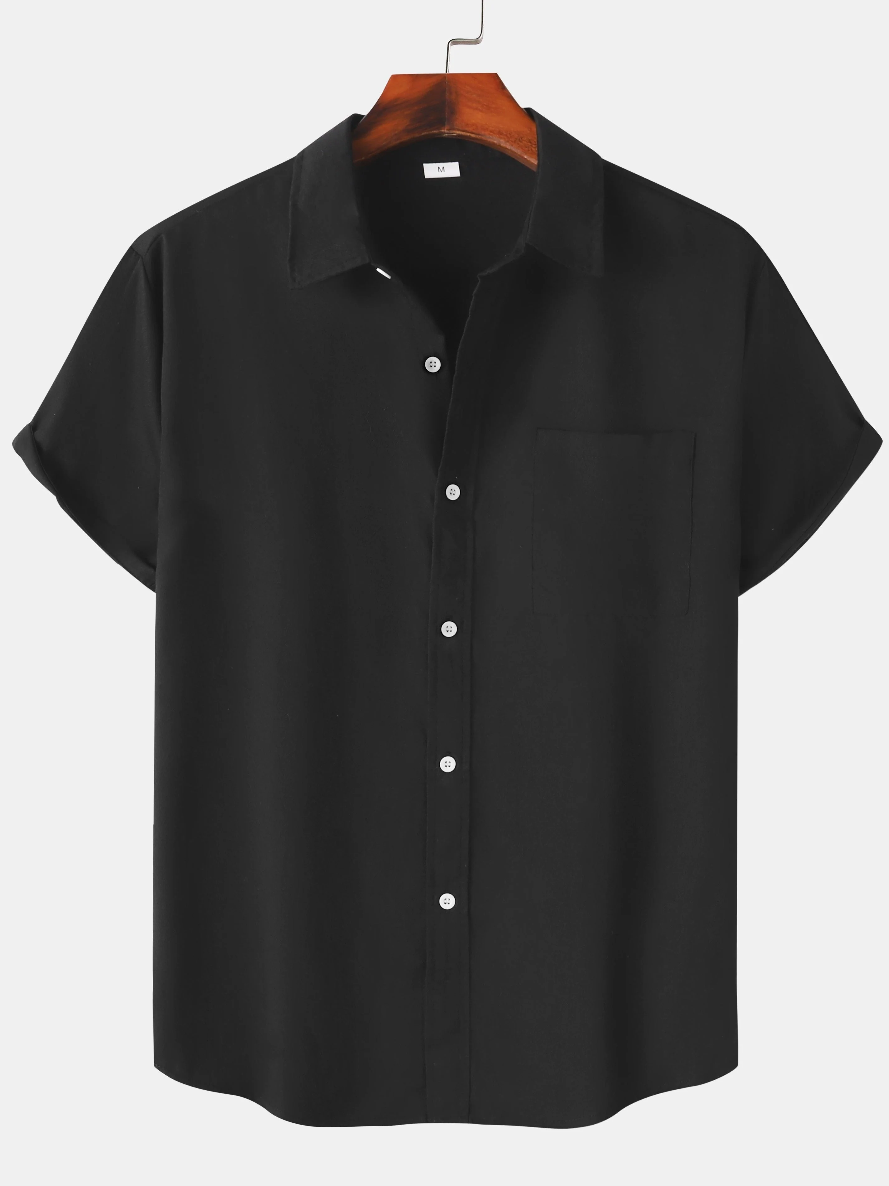 Chemise manches courtes décontractée homme style estival - Image 5
