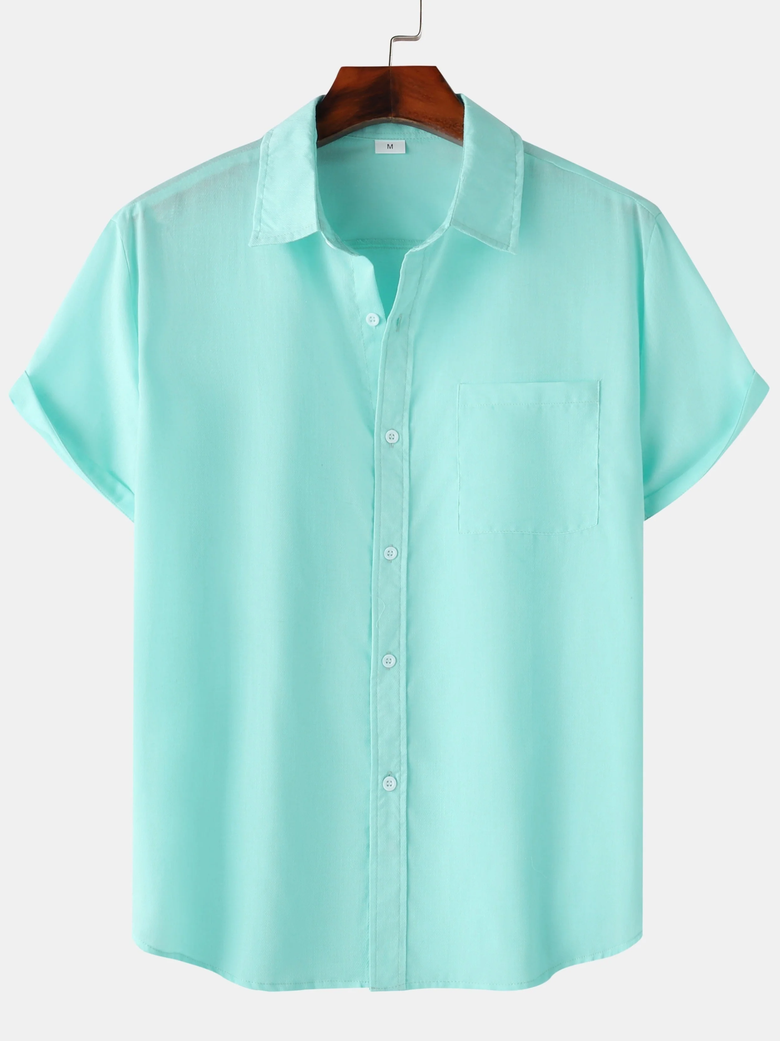 Chemise manches courtes décontractée homme style estival - Image 7
