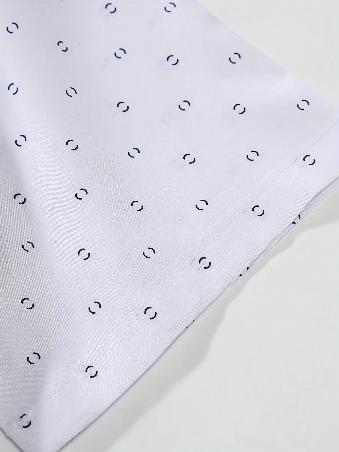 Chemise à manches courtes homme style casual imprimé élégant pour bureau ou sorties - Image 8