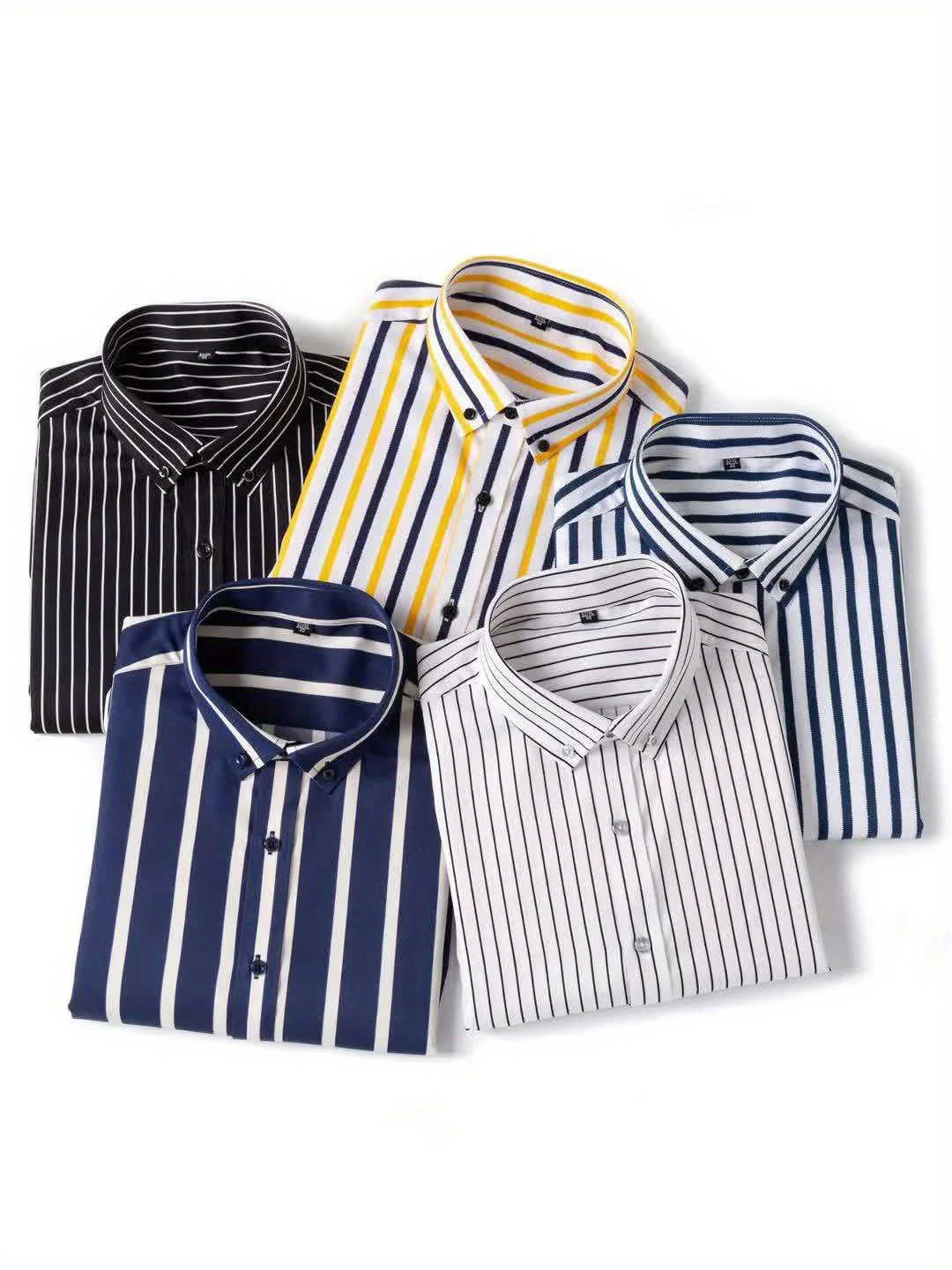 Chemise à rayures style décontracté pour homme – Idéale pour sorties et occasions décontractées - Image 11