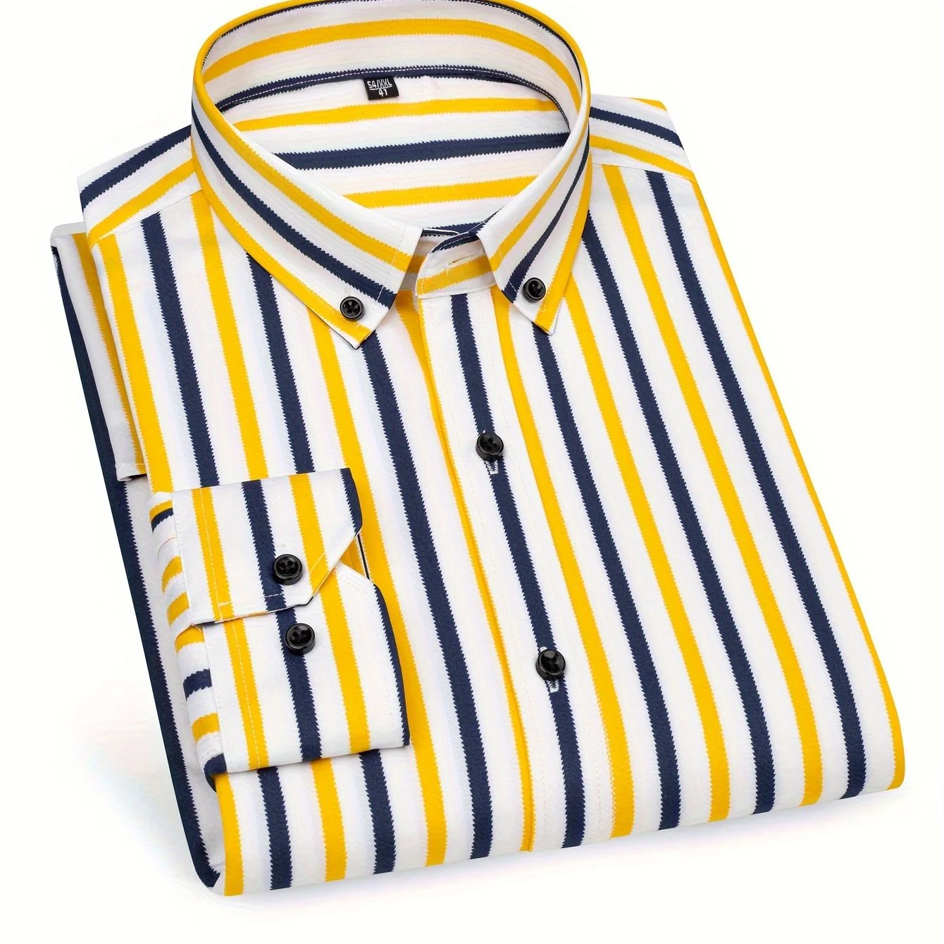 Chemise à rayures style décontracté pour homme – Idéale pour sorties et occasions décontractées - Image 15