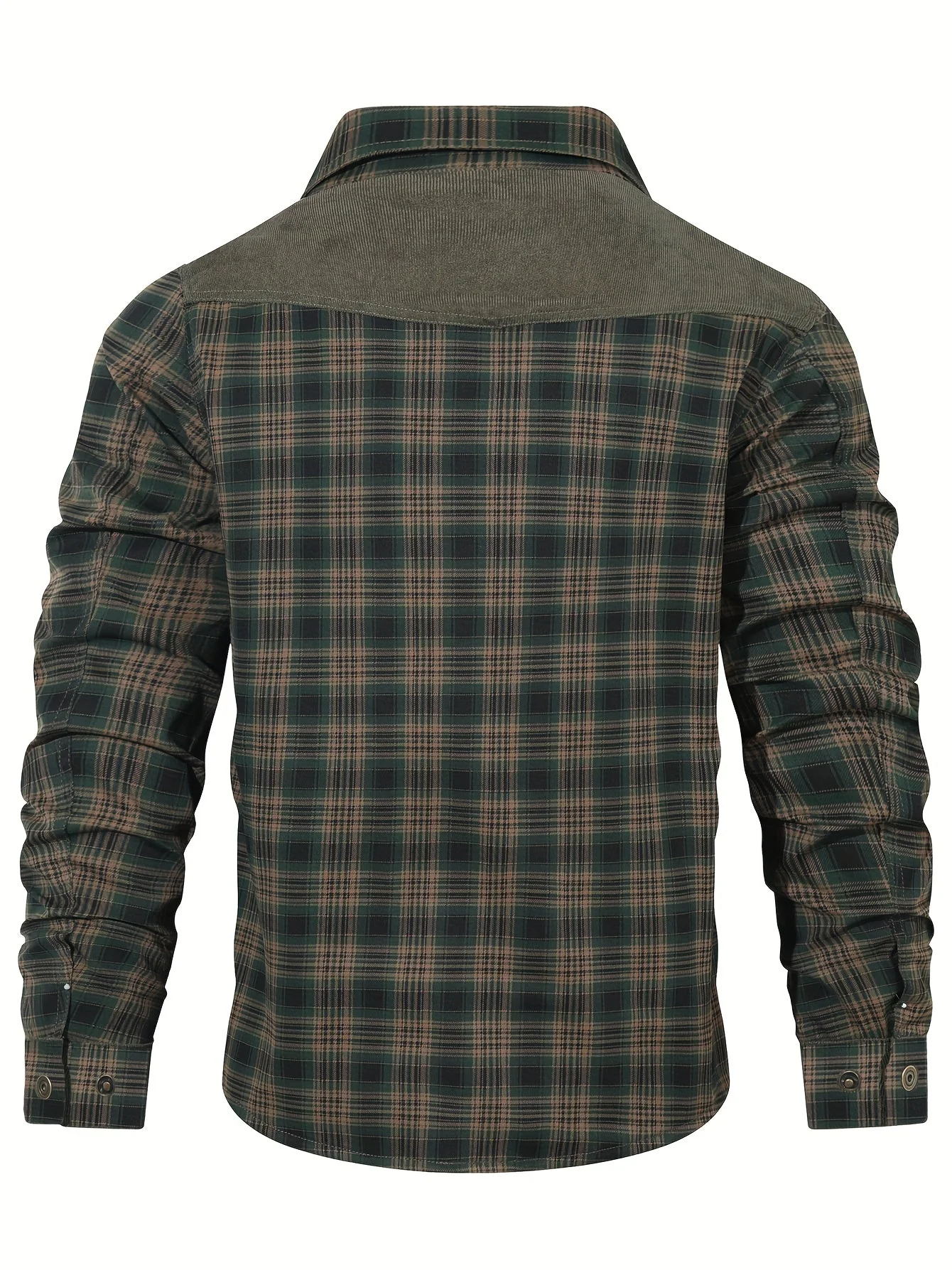 Chemise Surchemise Décontractée Homme à Carreaux Style Outdoor - Image 2