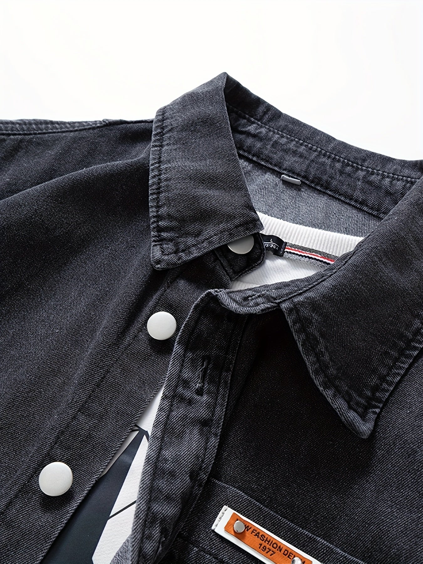 Chemise Surchemise Décontractée Homme Style Urbain Polyvalent - Image 8