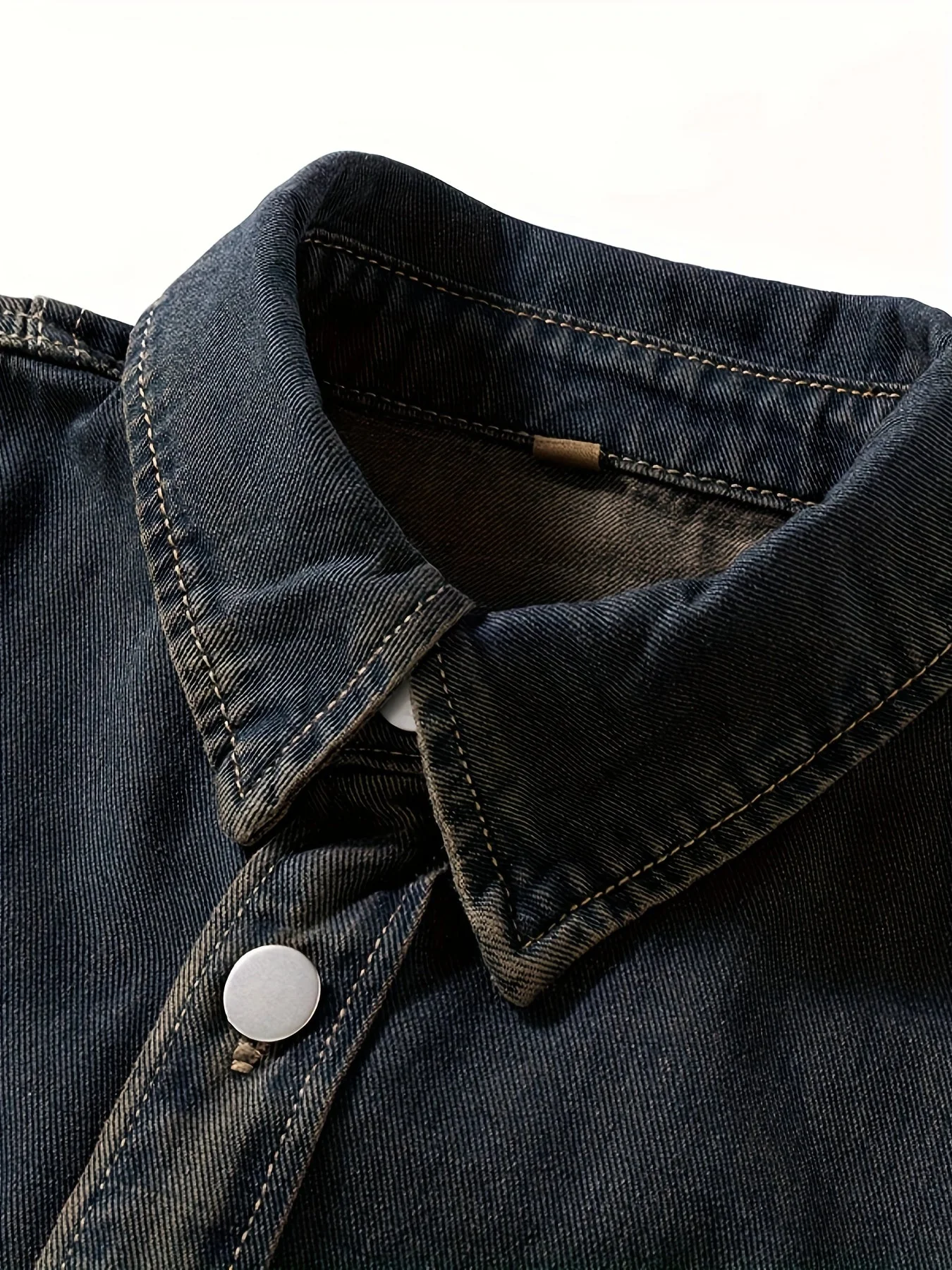 Chemise Surchemise Décontractée Homme Style Urbain Polyvalent - Image 9