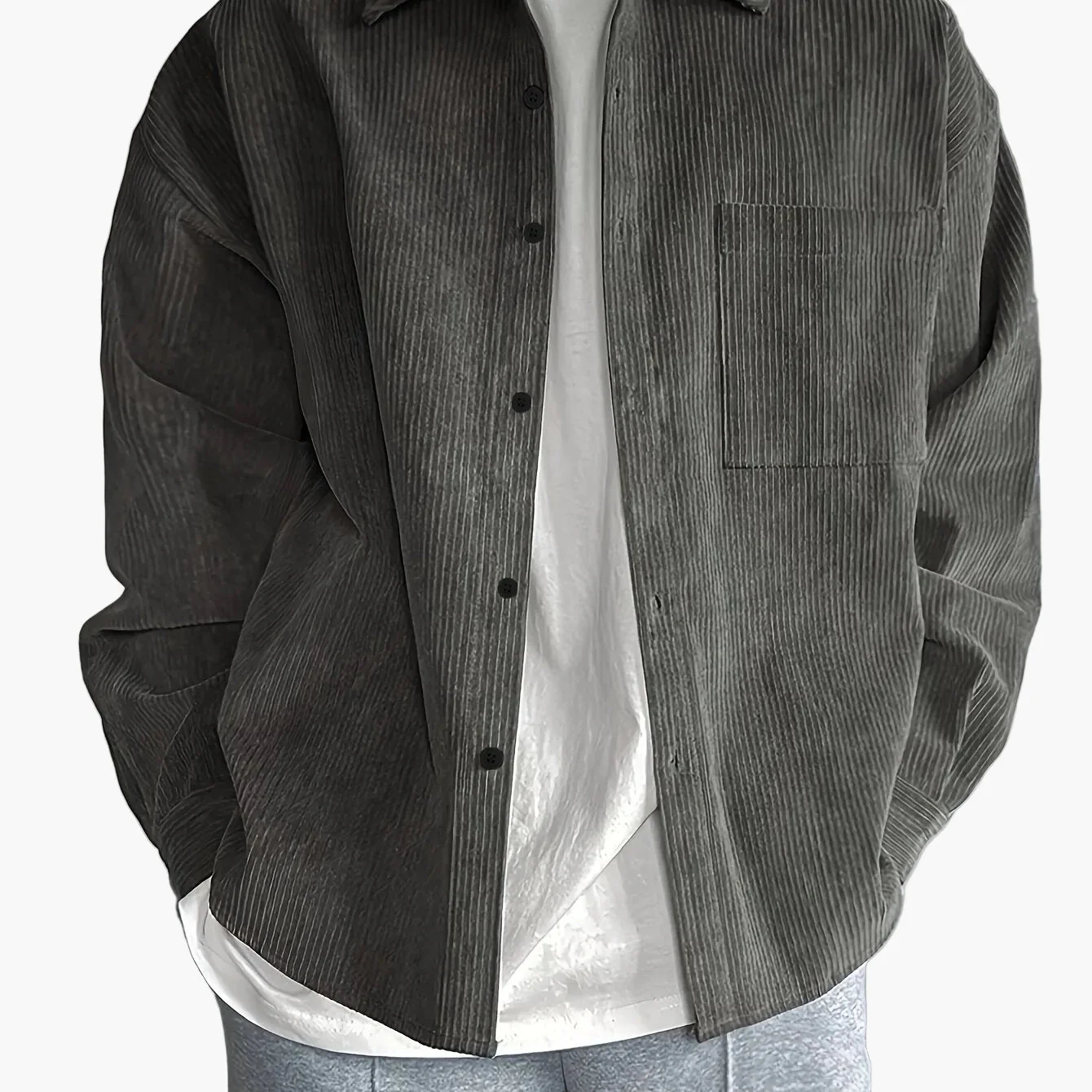 Chemise Surchemise Homme Style Décontracté pour Usage Quotidien - Image 10