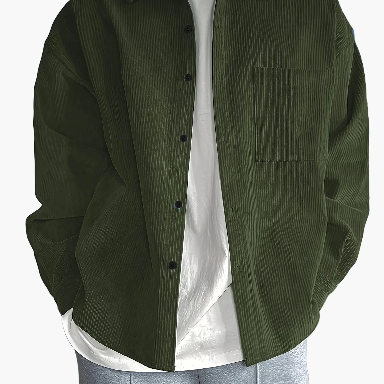 Chemise Surchemise Homme Style Décontracté pour Usage Quotidien - Image 11