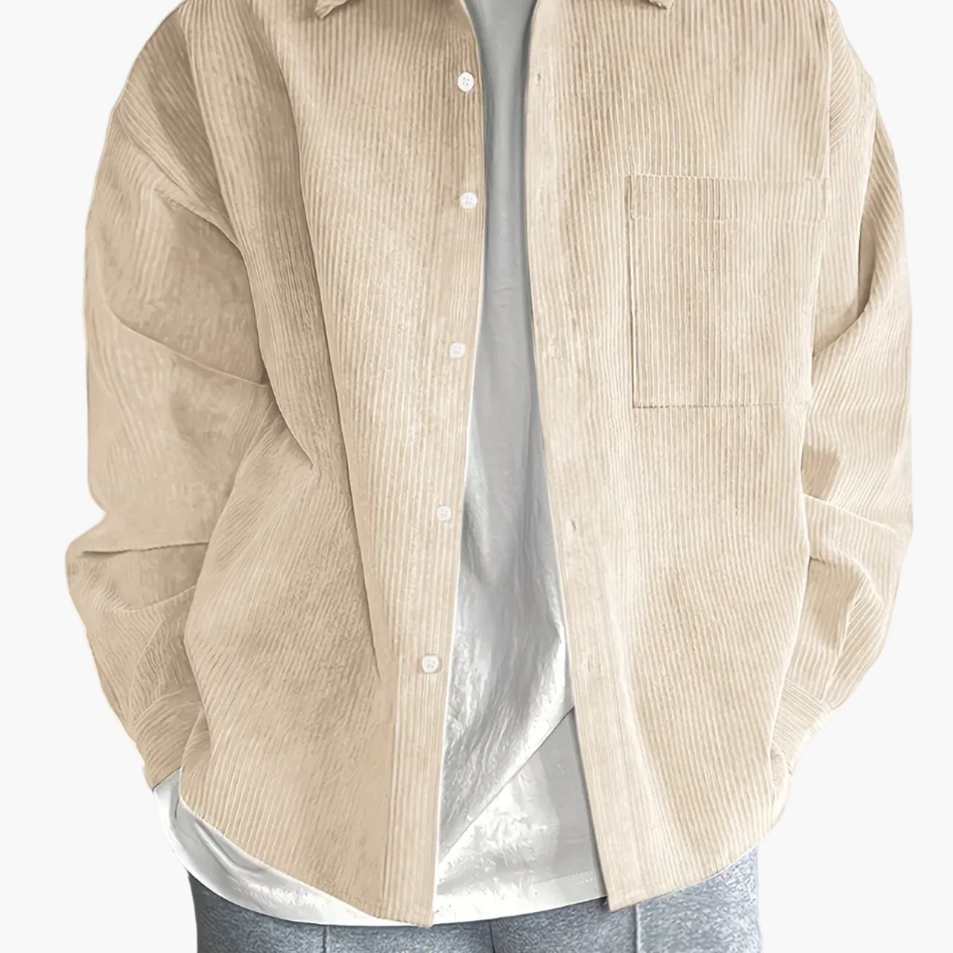 Chemise Surchemise Homme Style Décontracté pour Usage Quotidien - Image 14