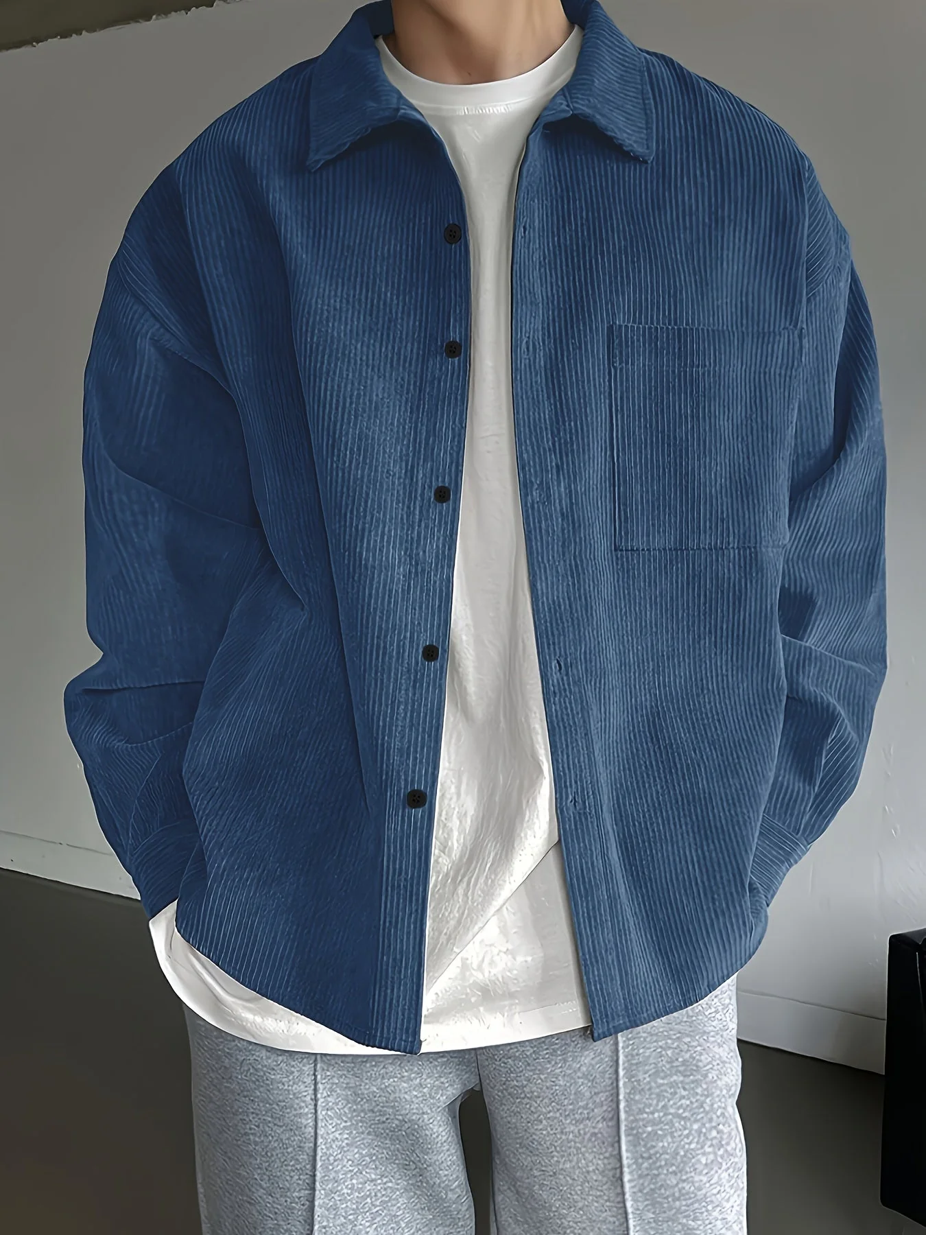 Chemise Surchemise Homme Style Décontracté pour Usage Quotidien - Image 7