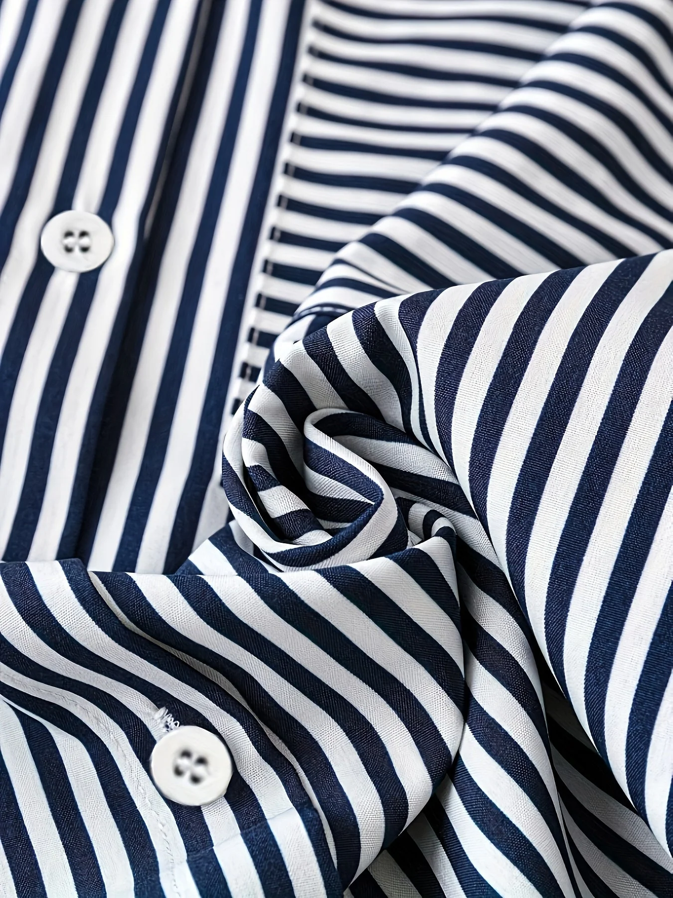 Chemisier sans manches à rayures style polo pour femme - Élégant et décontracté, idéal été - Image 3