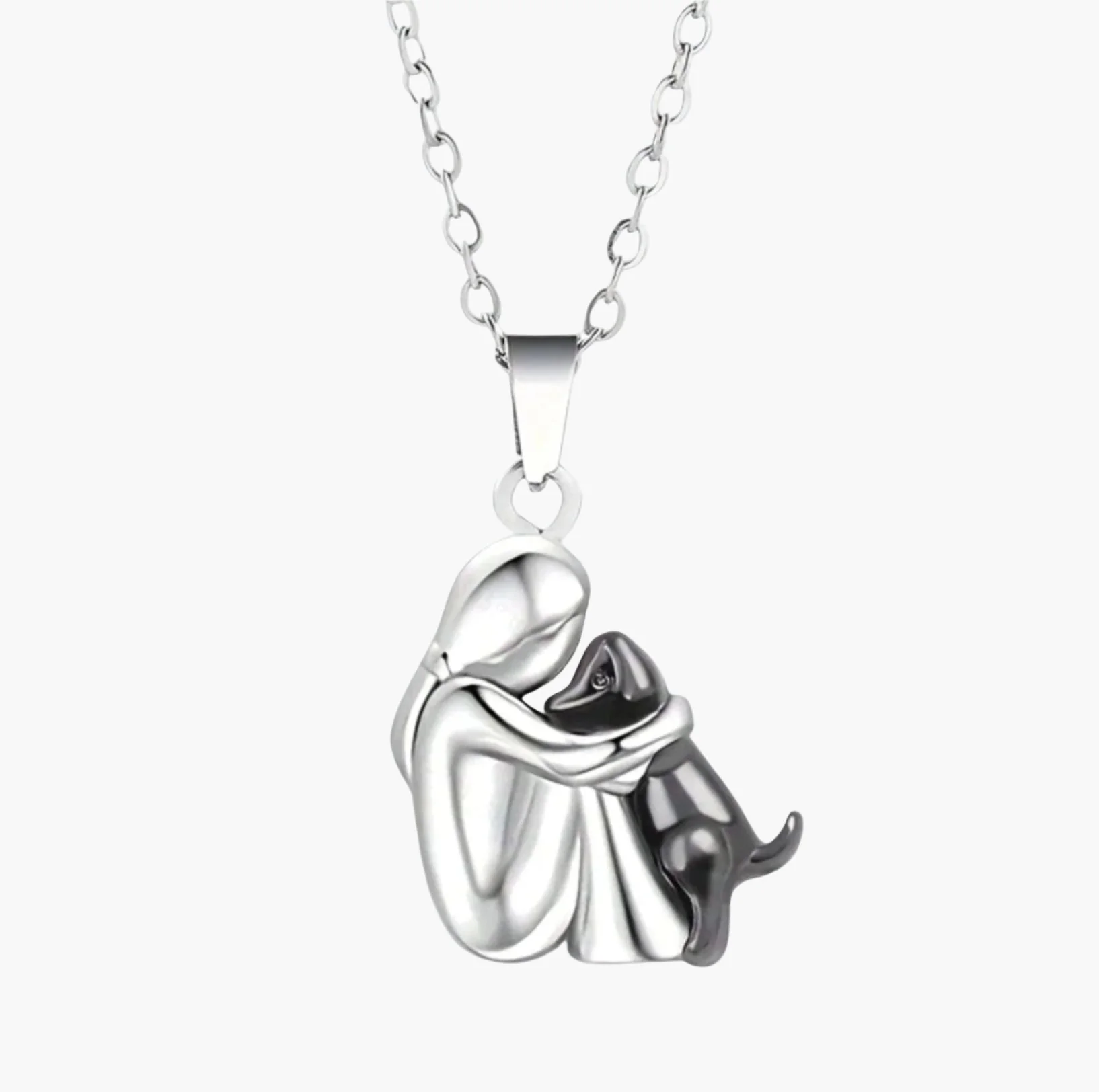 Collier Femme Pendentif Chien Design Symbolique Amitié et Amour Animal - Image 2