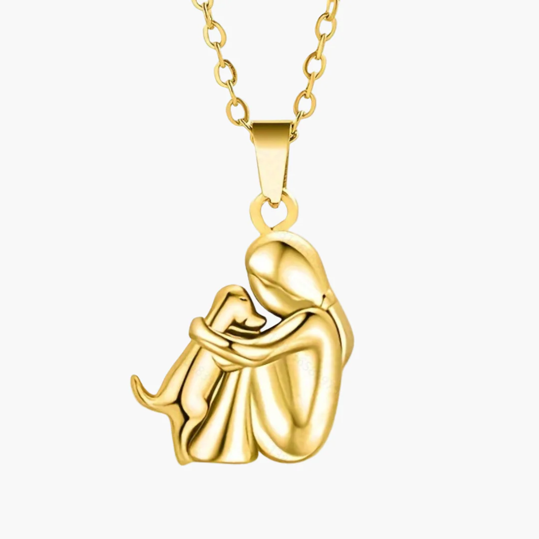 Collier Femme Pendentif Chien Design Symbolique Amitié et Amour Animal - Image 3