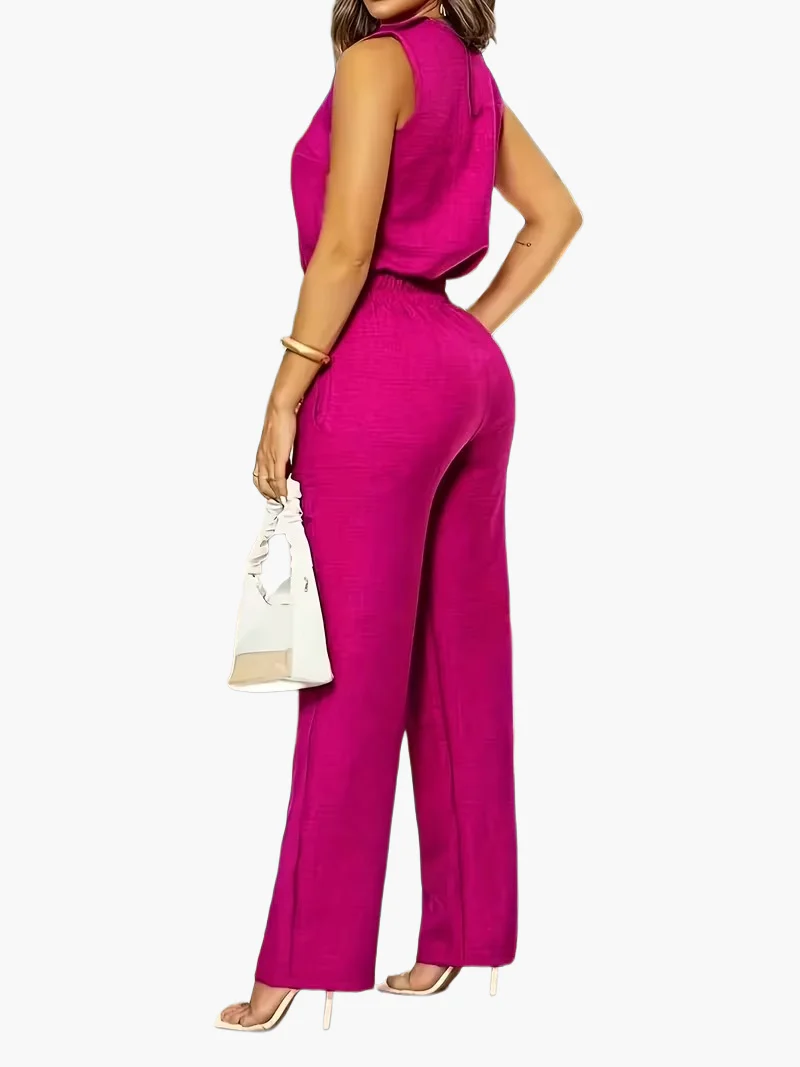 Combinaison Pantalon Élégante Femme Style Chic pour Bureau et Sorties - Image 15