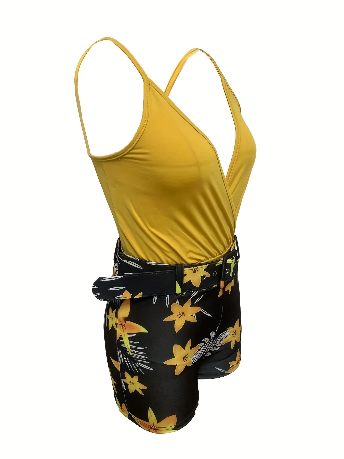 Combinaison Short Femme Élégante Style Estival pour Sorties et Vacances - Image 6