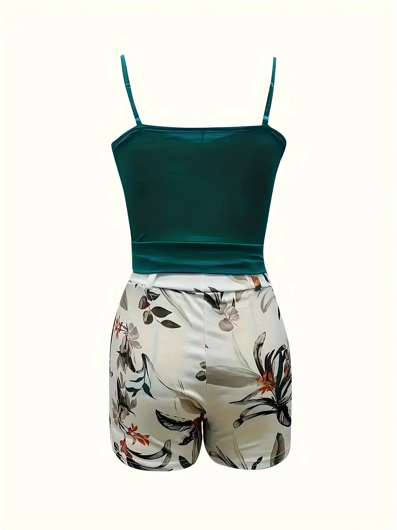 Combinaison Short Femme Élégante Style Estival pour Sorties et Vacances - Image 9
